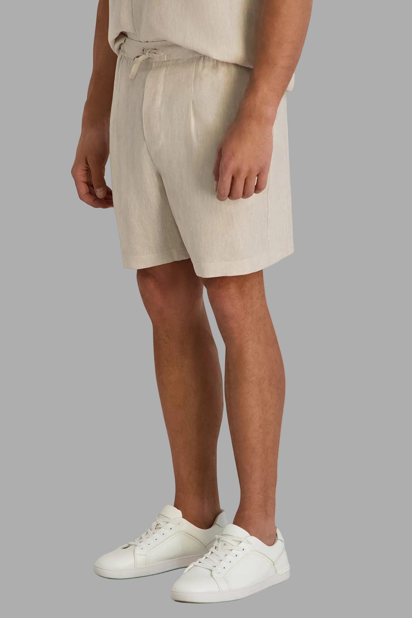 LINEN DRAWSTRING SHORT VIEW 4 | Men's Clothing