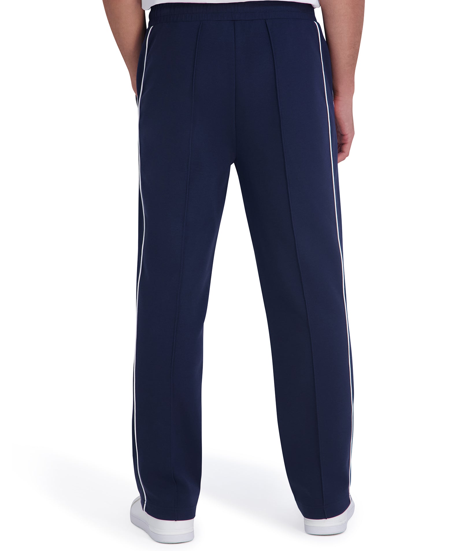 CO-ORD PONTE TRACK PANT PIPING DETAIL View 2 | Products