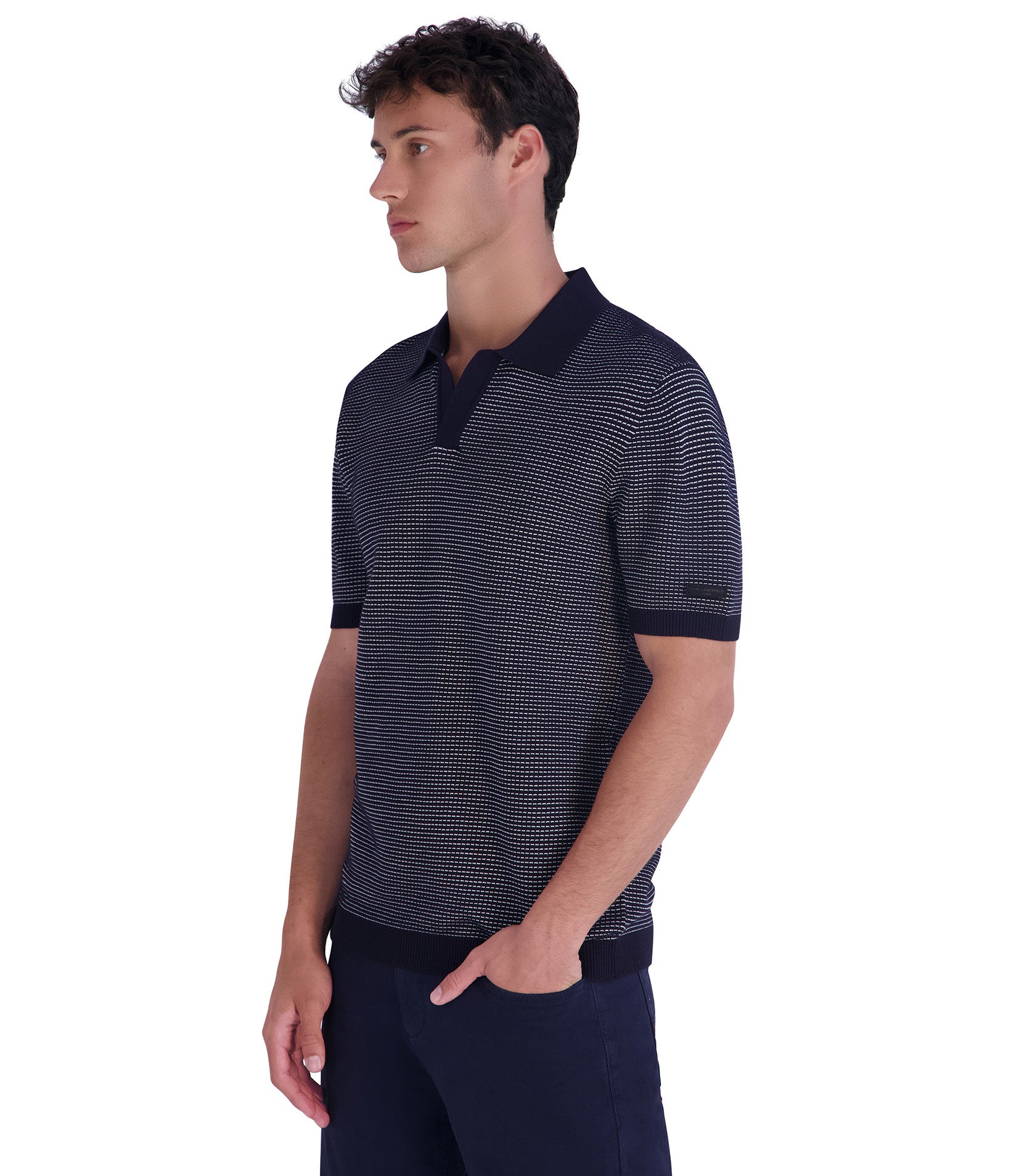KARL LARGERFELD LOGO POLO VIEW 3