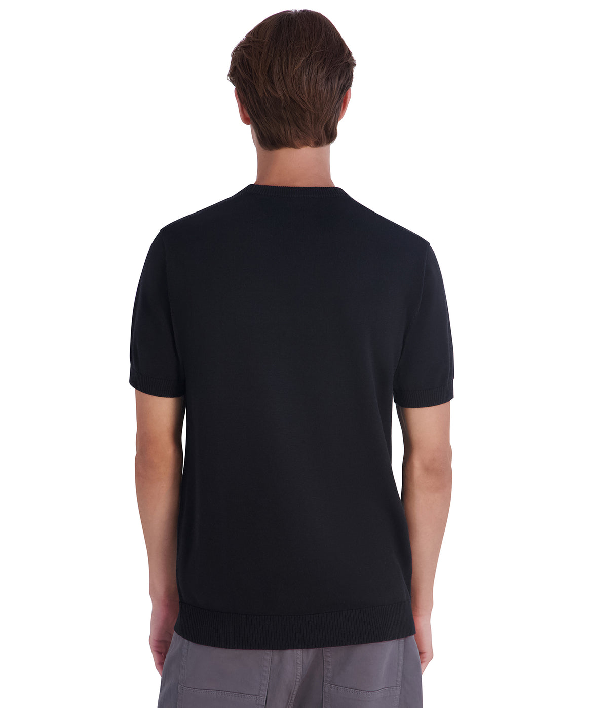 SHORT SLEEVE KARL LOGO SWEATER VIEW 2