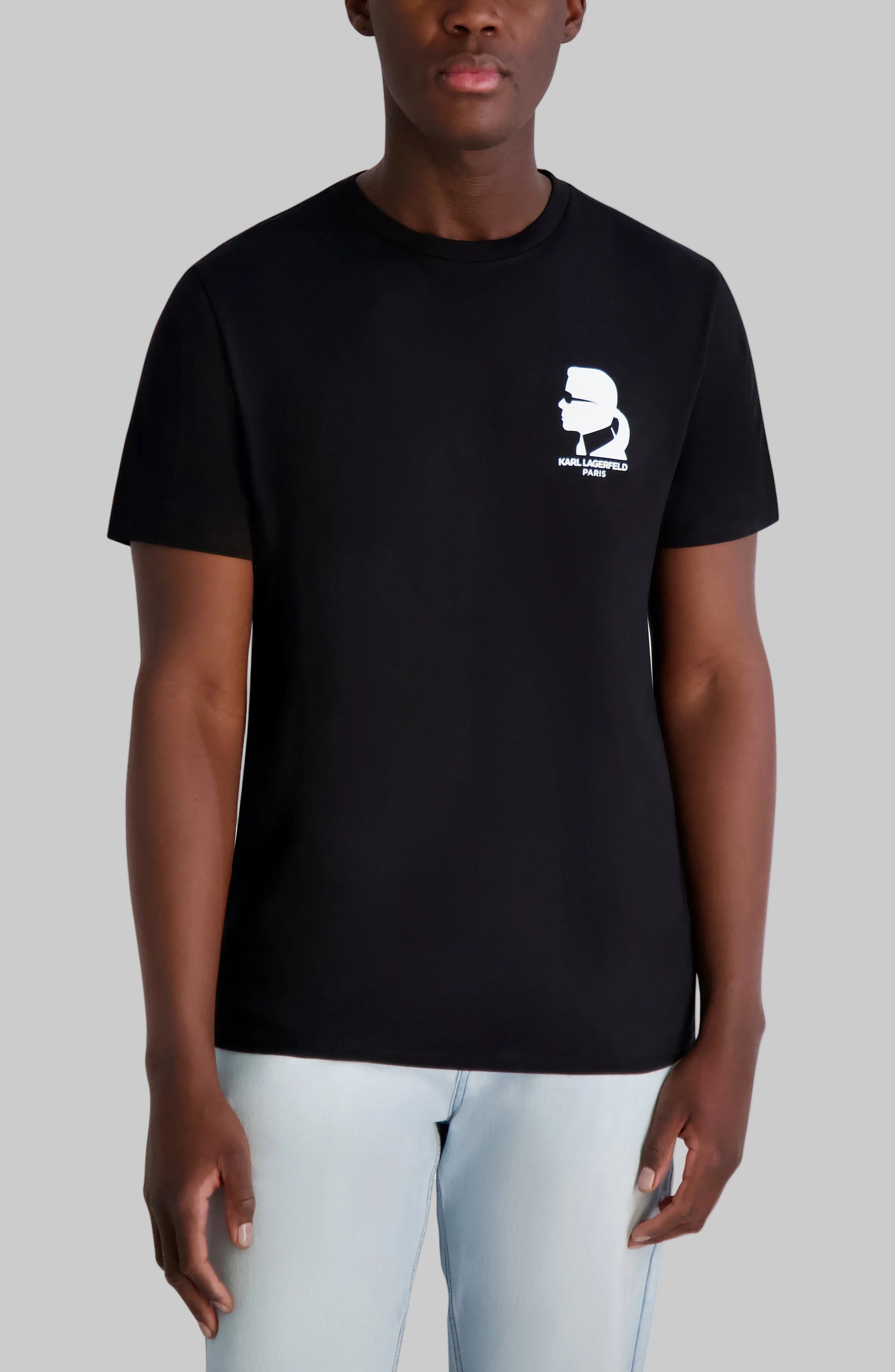 MINI KARL CHEST LOGO TEE View 1 | Men's Tees & Polos