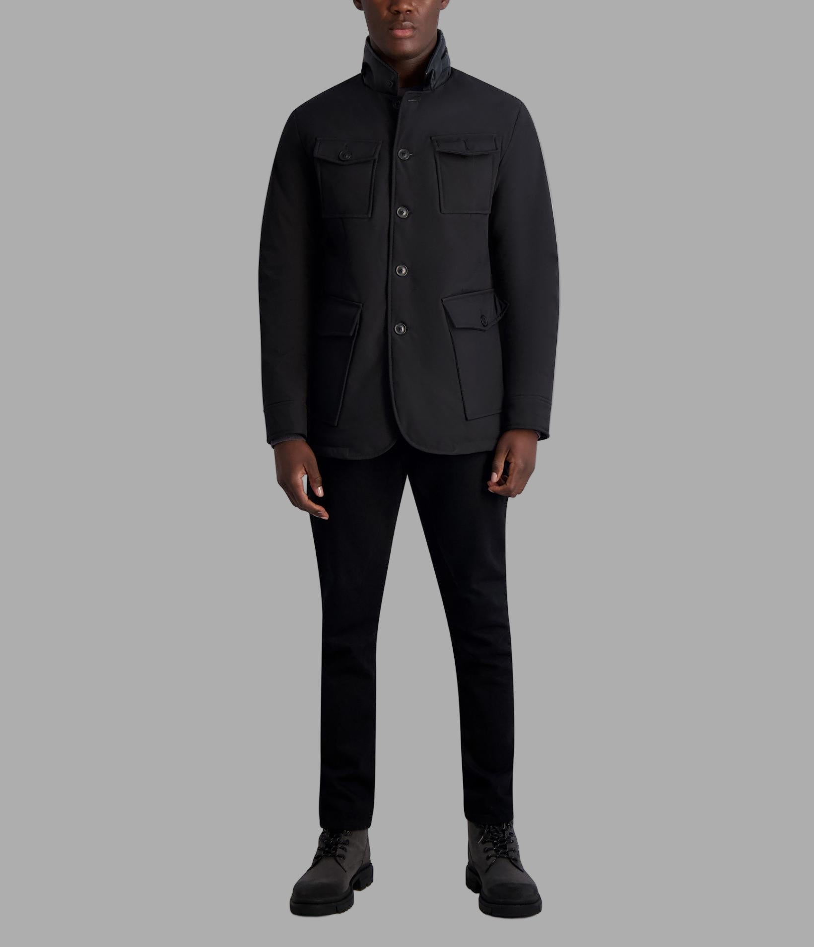 WATER RESISTANT UTILITY JACKET VIEW 4 | Men's Sale