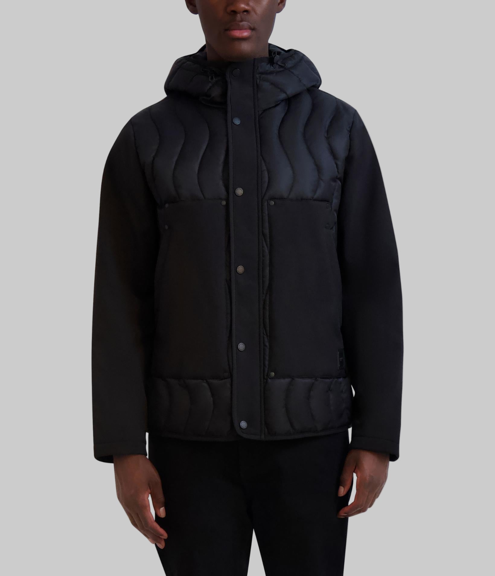 QUILTED HOODED JACKET View 1 | MEN'S FALL COLLECTION