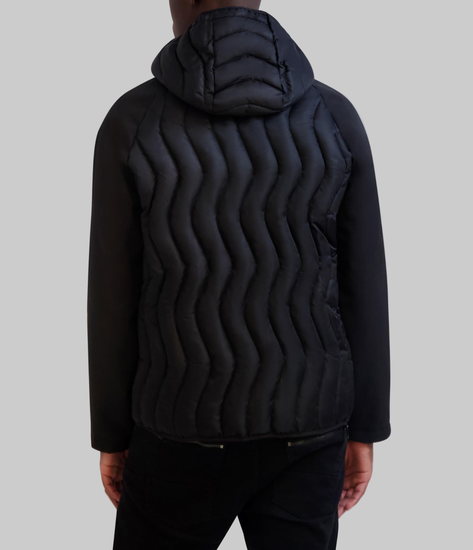 QUILTED HOODED JACKET View 2 | MEN'S FALL COLLECTION