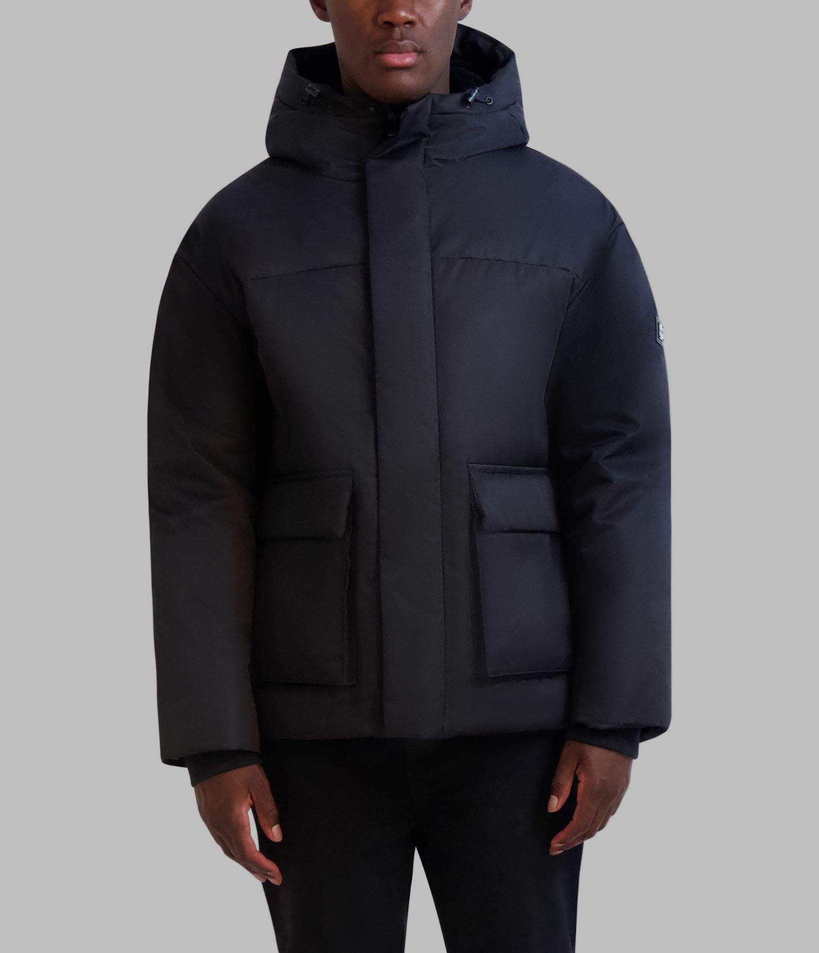 HOODED SHORT PUFFER View 1 | MEN'S FALL COLLECTION