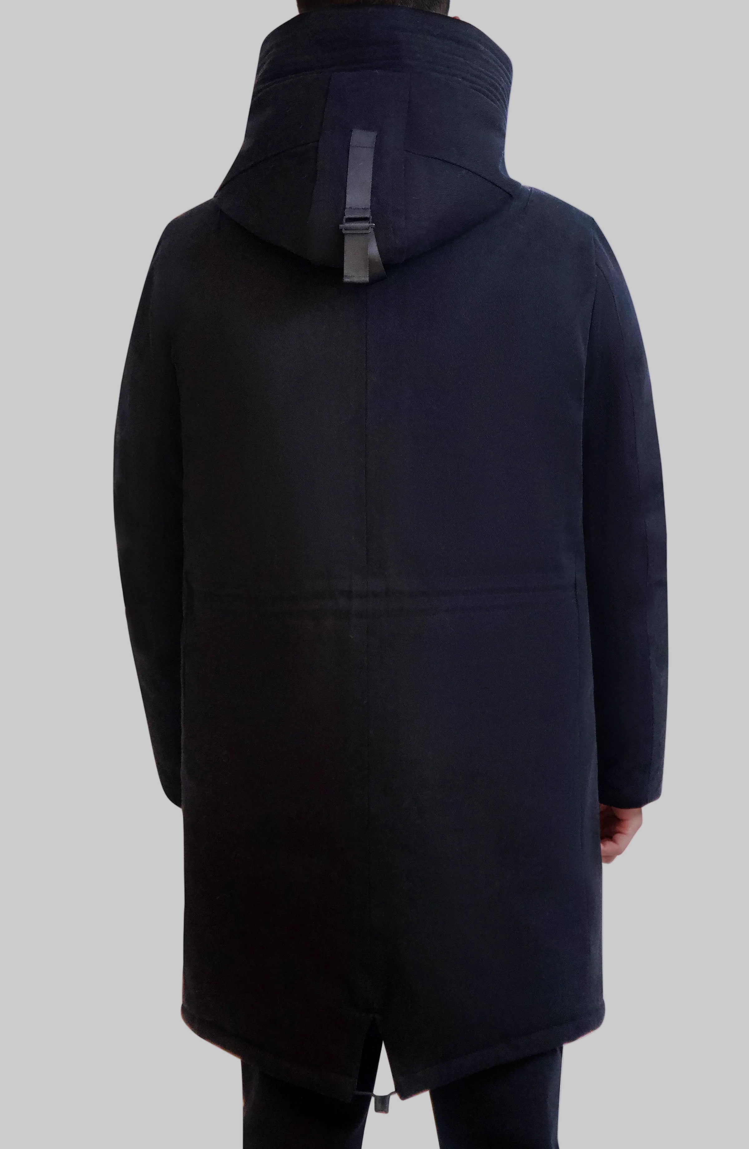 HOODED ANORAK COAT View 2 | MEN'S FALL COLLECTION