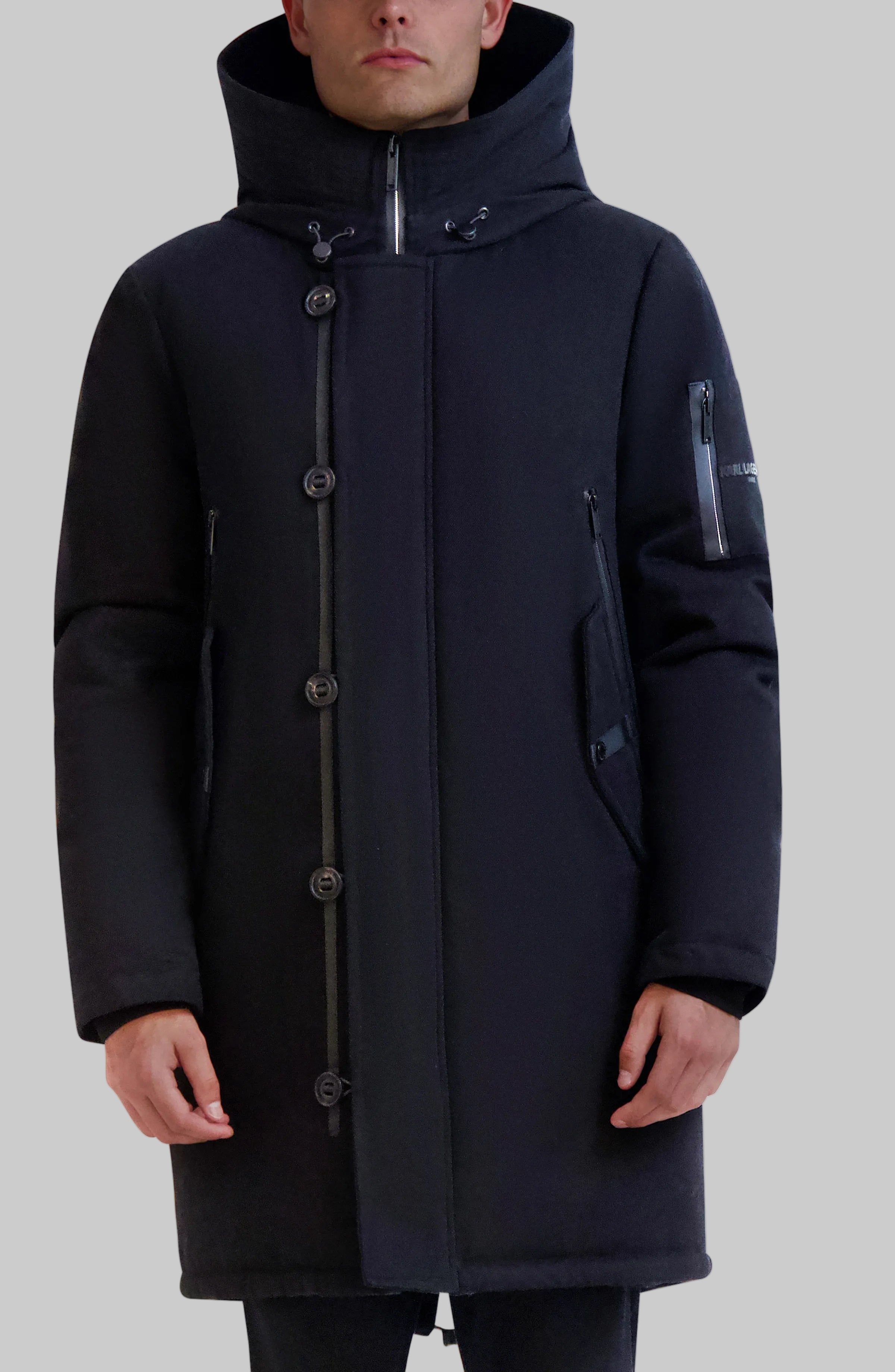 HOODED ANORAK COAT View 1 | MEN'S FALL COLLECTION