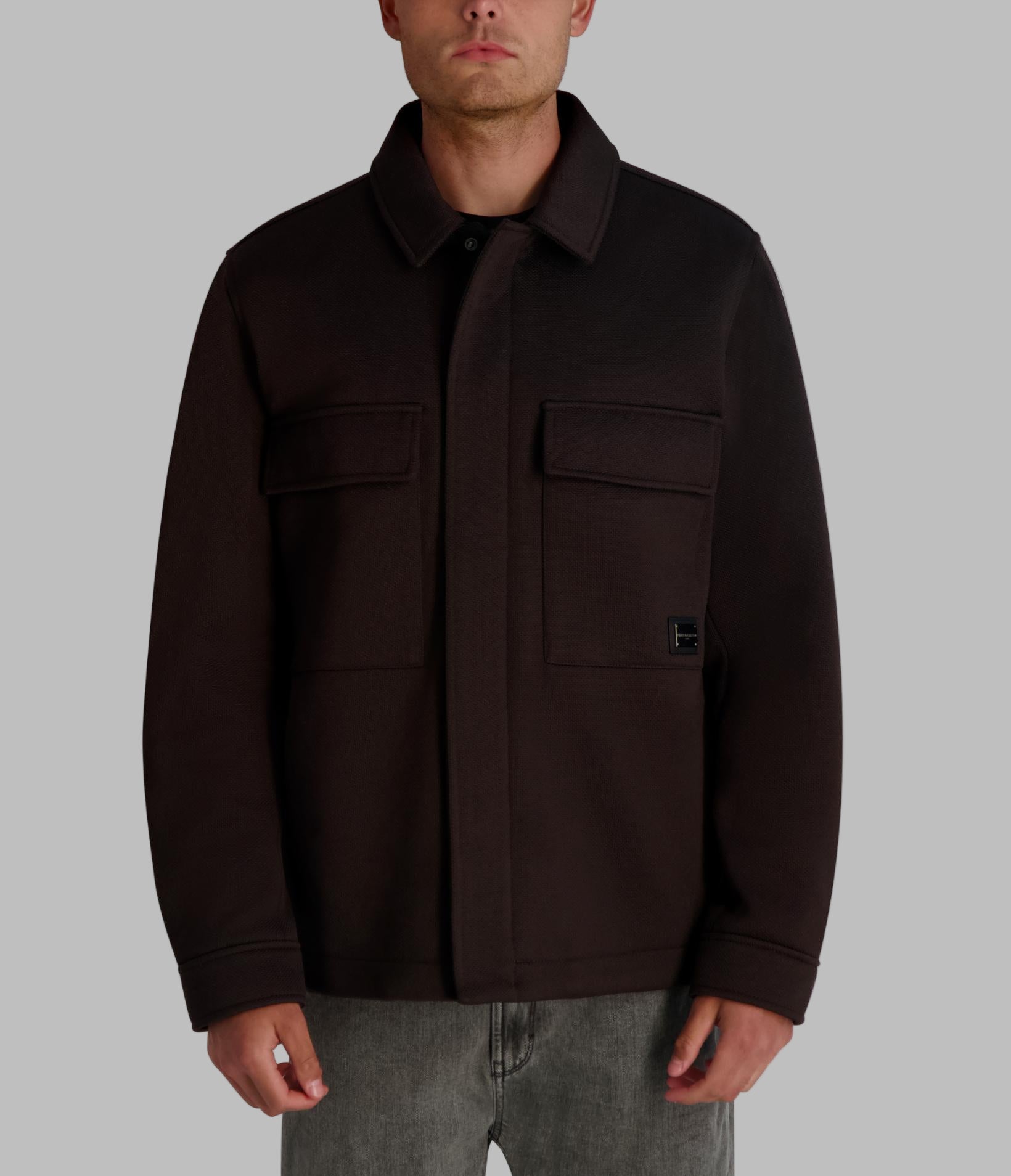 Utility Shirt Jacket | Jackets & Blazers | Karl Lagerfeld Paris