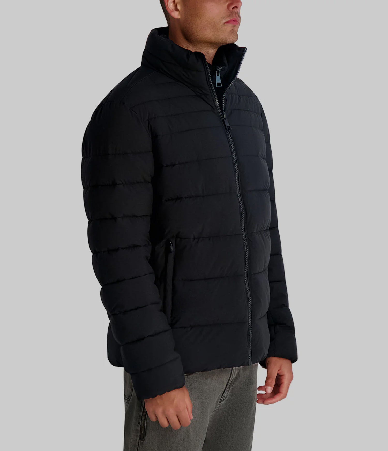 Mid Weight Stand Collar Puffer | Jackets & Blazers | Karl