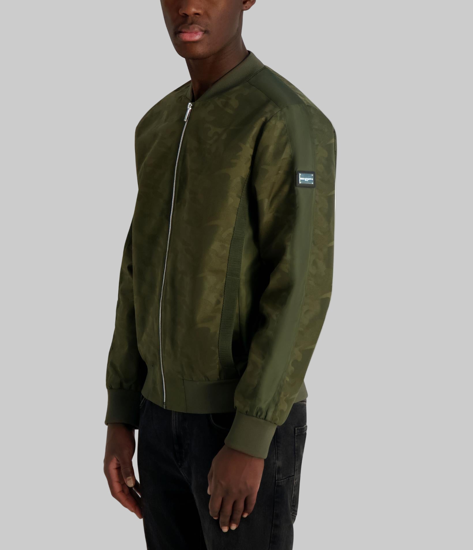 CAMO BOMBER JACKET VIEW 3 | Men's Coats & Jackets