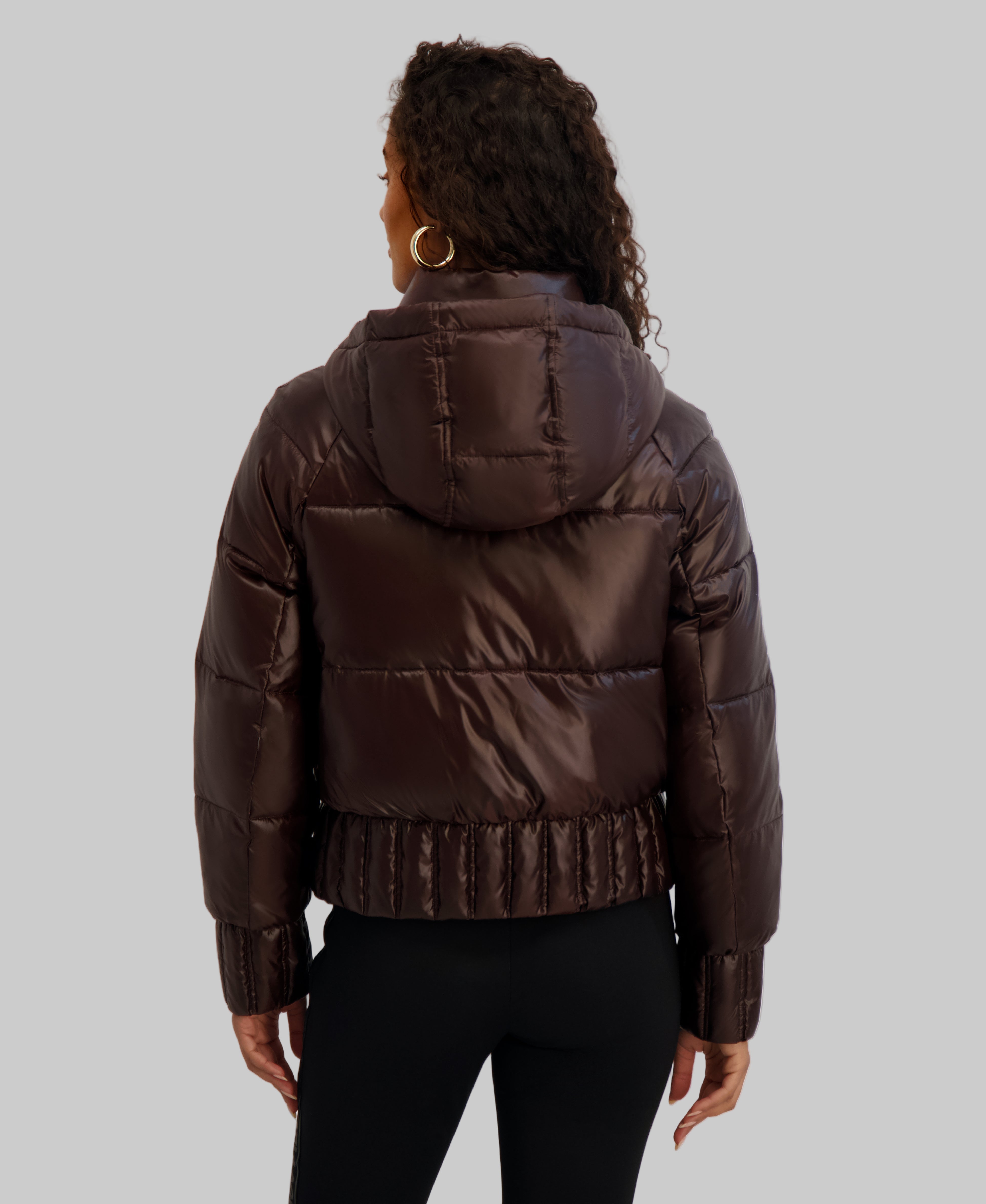 Cropped Puffer Outerwear Karl Lagerfeld Paris