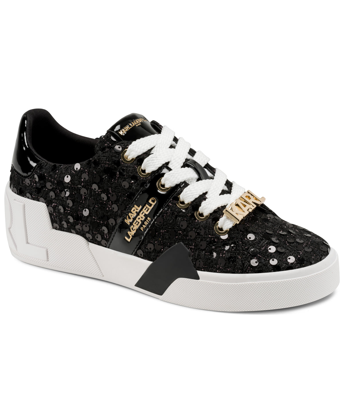 MABLYN LOGO LACE-UP SNEAKER VIEW 2