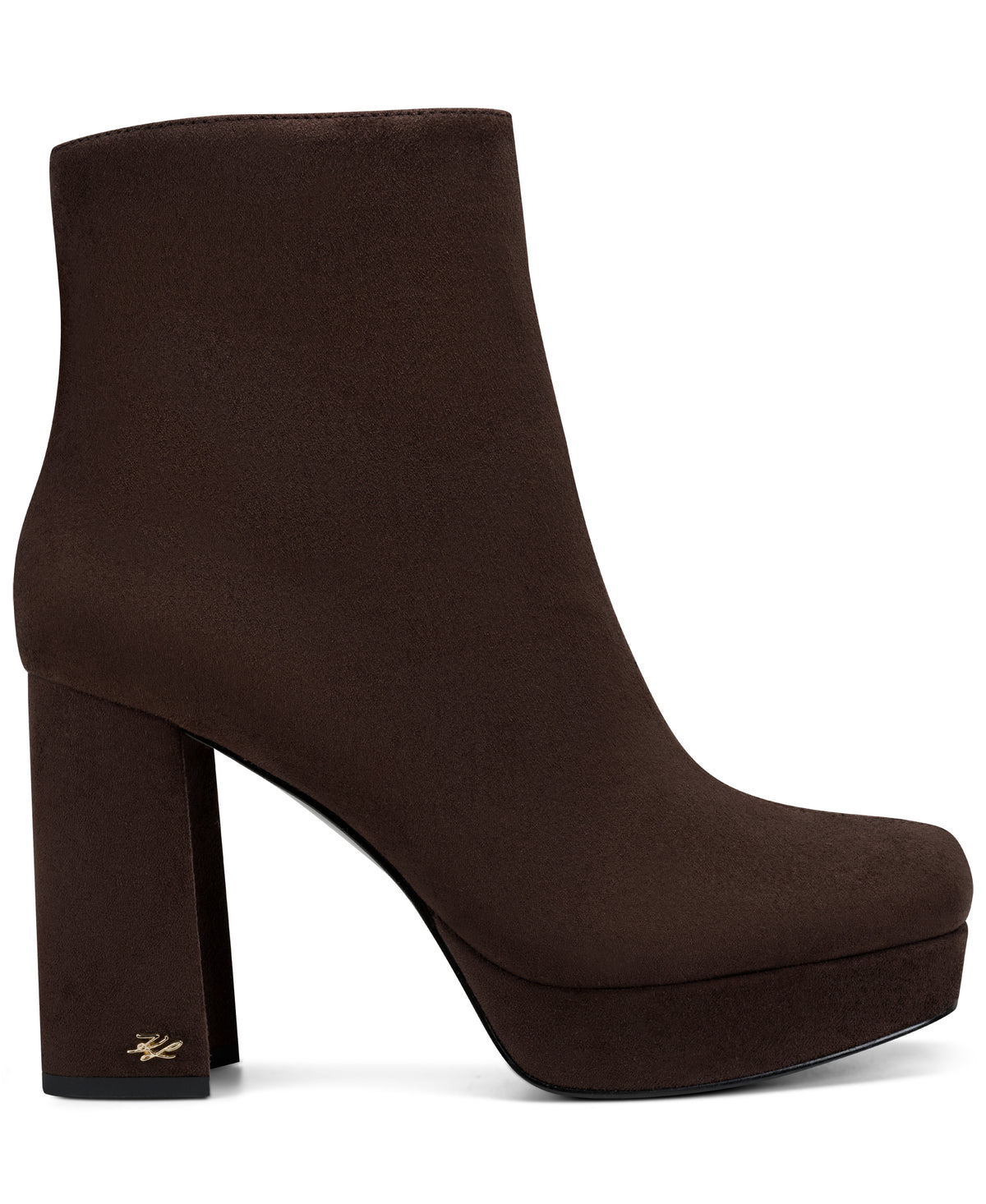 MALIKA SUEDE PLATFORM BOOTIE VIEW 1