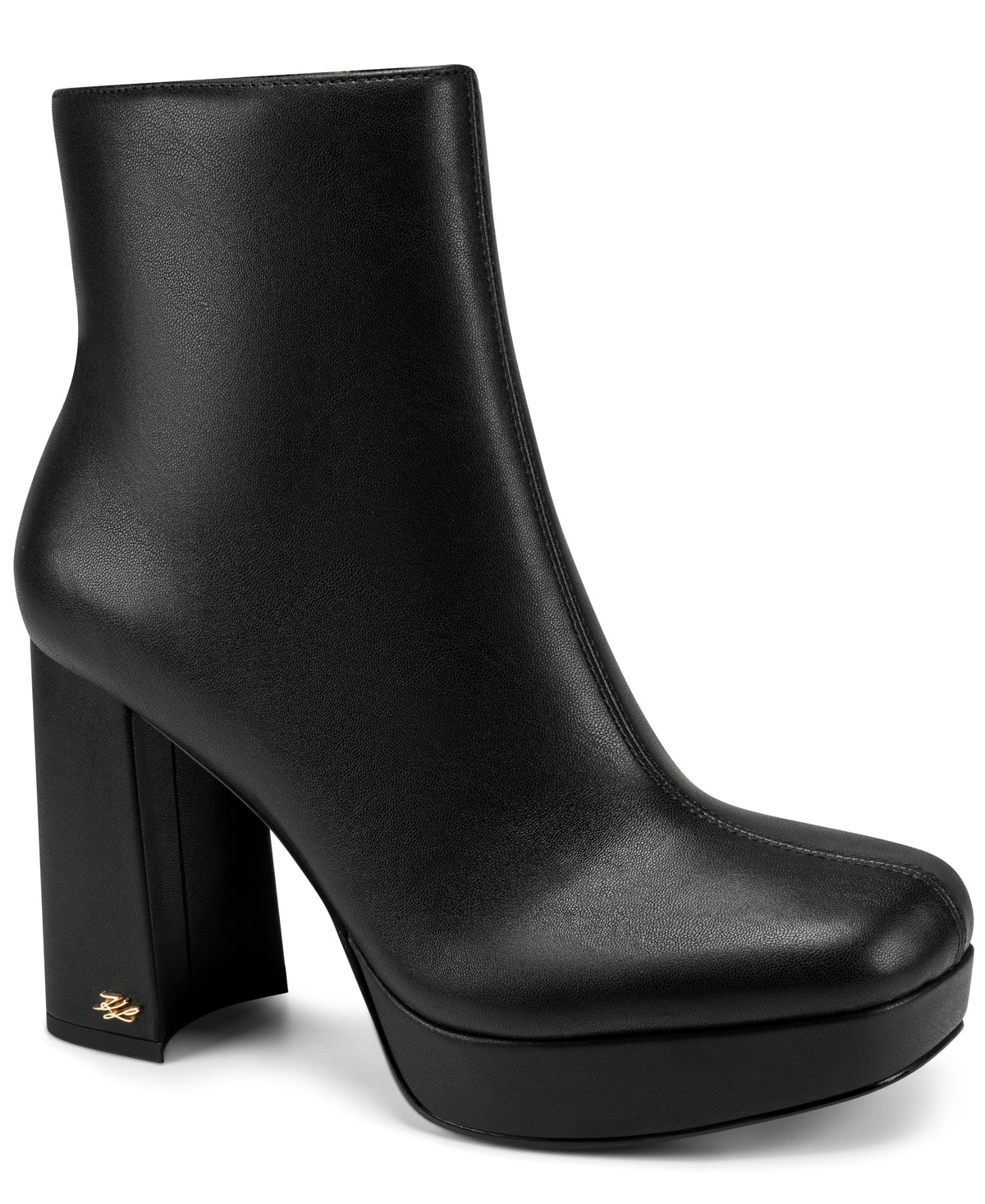 MALIKA LEATHER PLATFORM BOOTIE VIEW 4