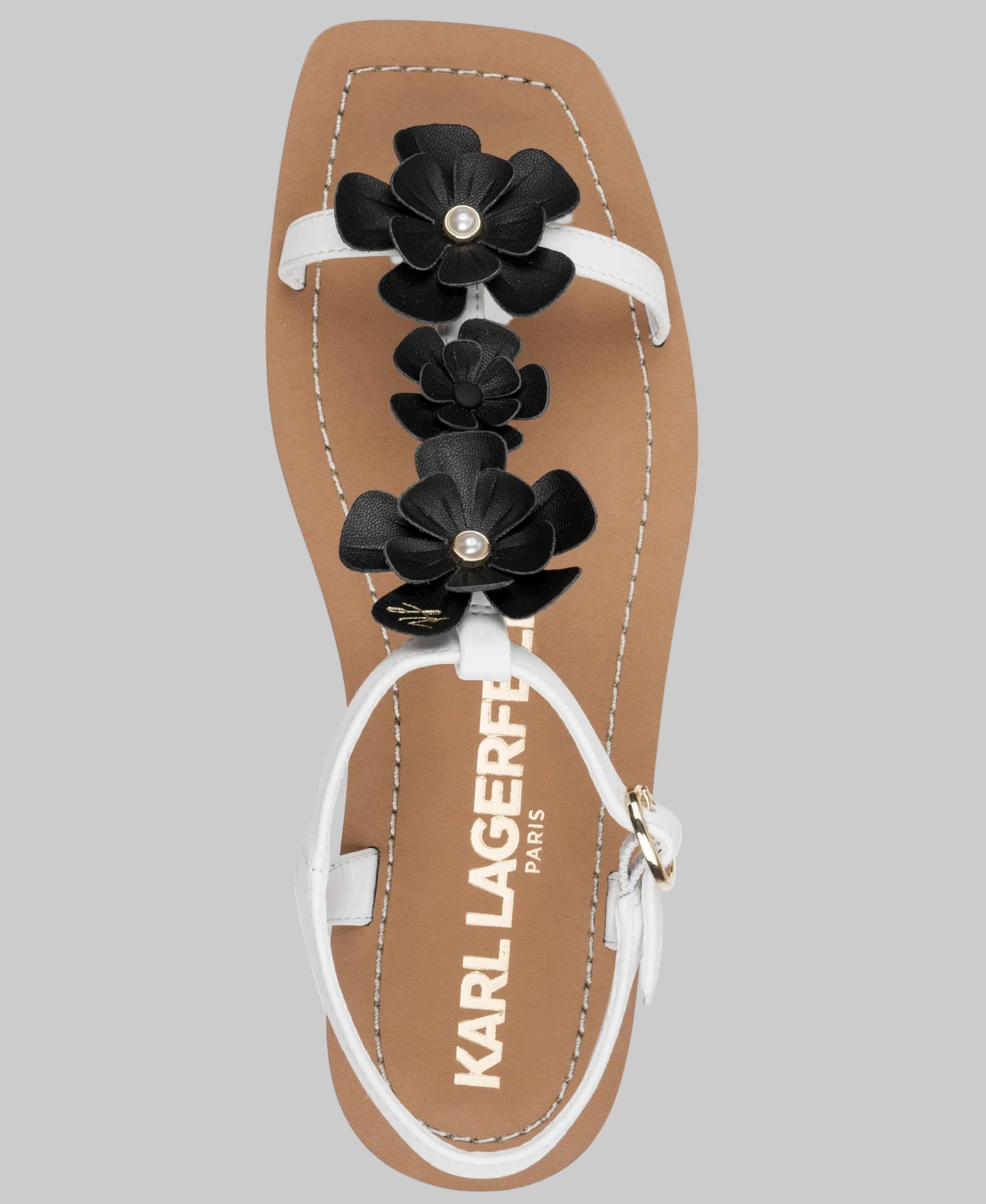 Margate Floral Thong Sandal | Sandals | Karl Lagerfeld Paris