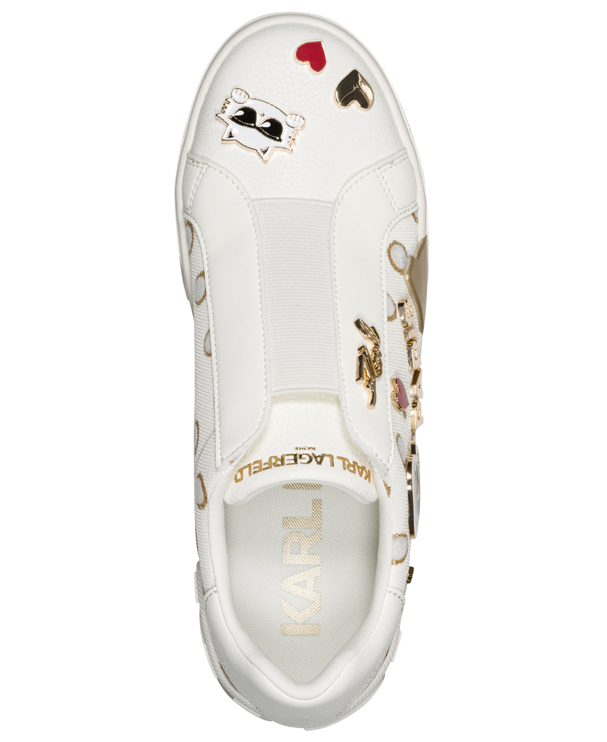 MAVISE VELVET DOT SLIP-ON SNEAKER VIEW 4
