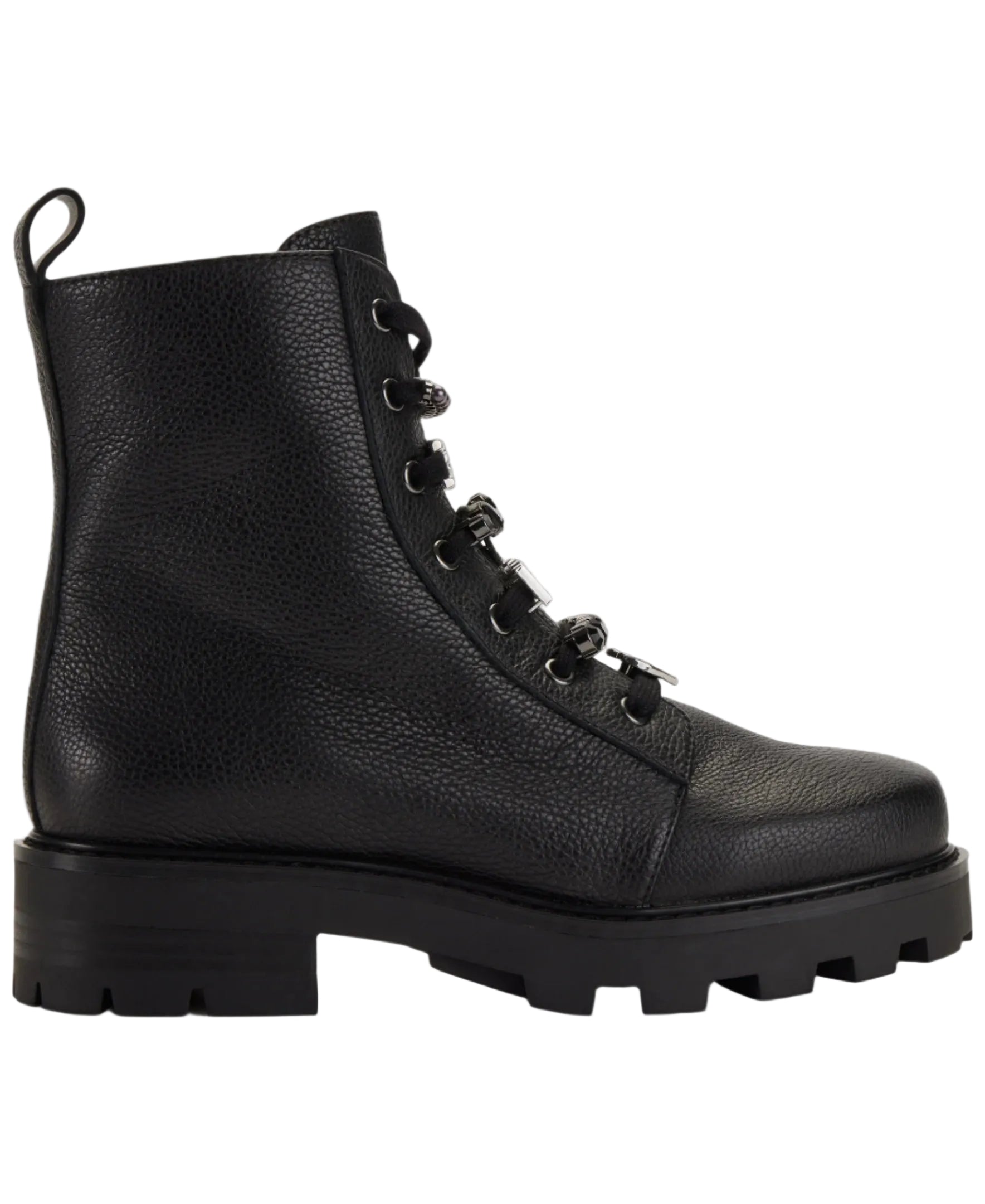 MELA LEATHER COMBAT BOOT VIEW 2