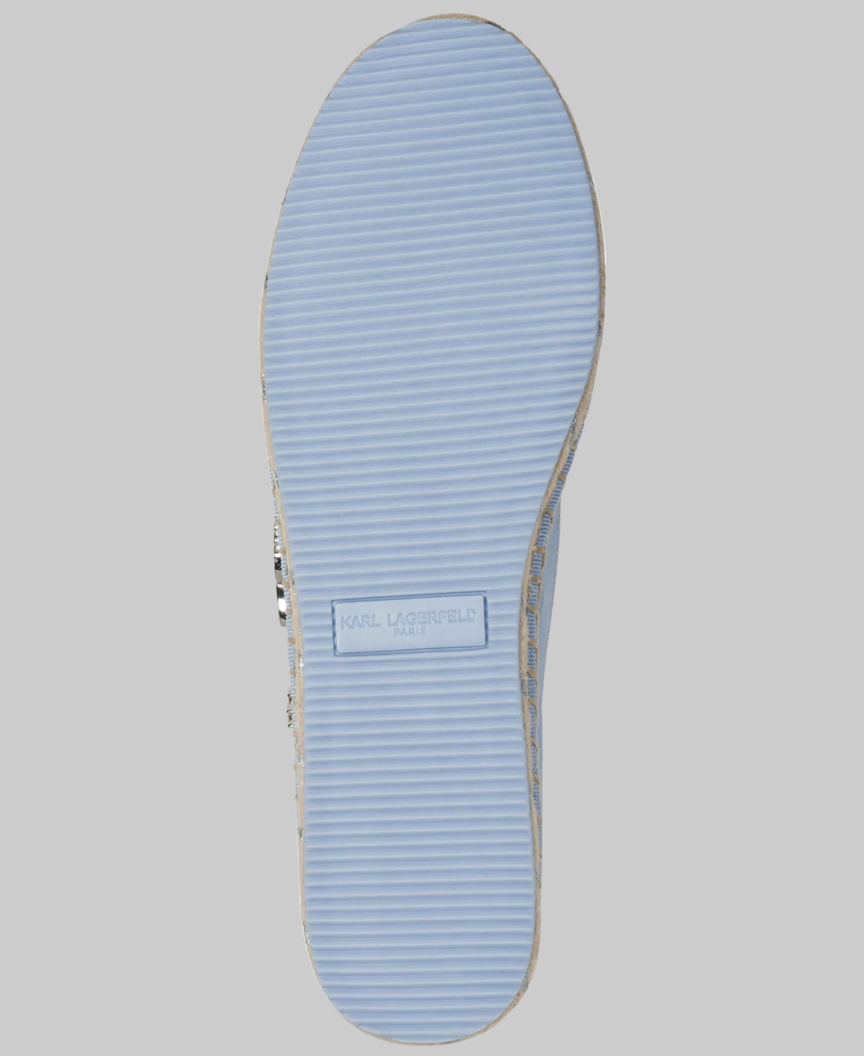 Michaela Leather Karl Slip On Flat Espadrille | Flats & Loafers