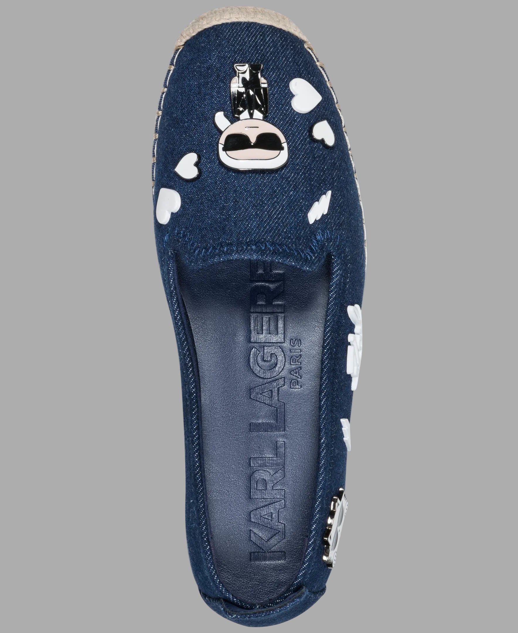 MICHAELA CATE PINS ESPADRILLE DENIM VIEW 4 | Women's Flats & Loafers
