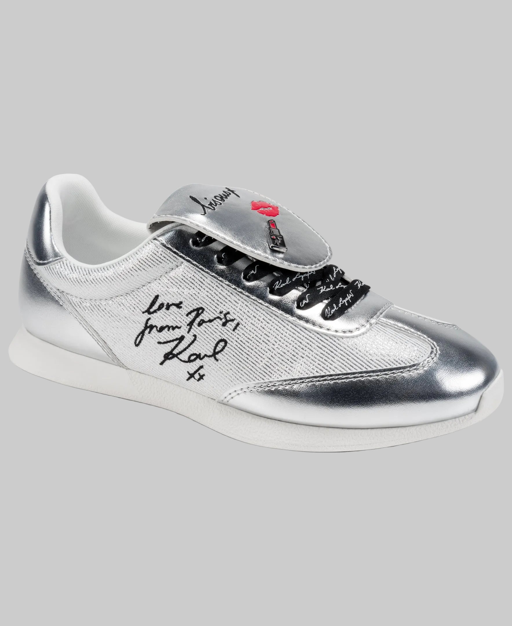 MIDWOOD LACE UP SNEAKER SILVER View 2 | New Arrivals