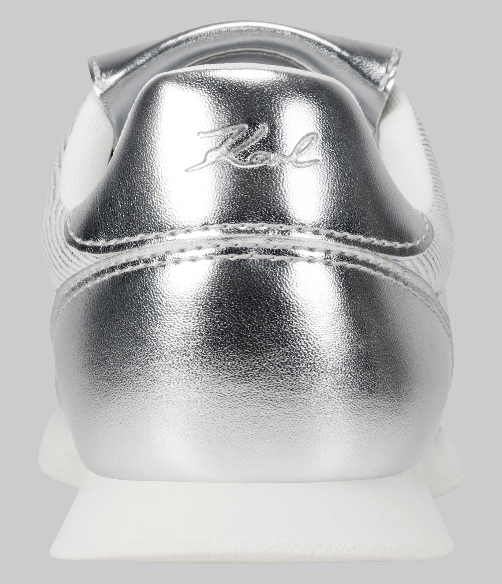 MIDWOOD LACE UP SNEAKER SILVER VIEW 3