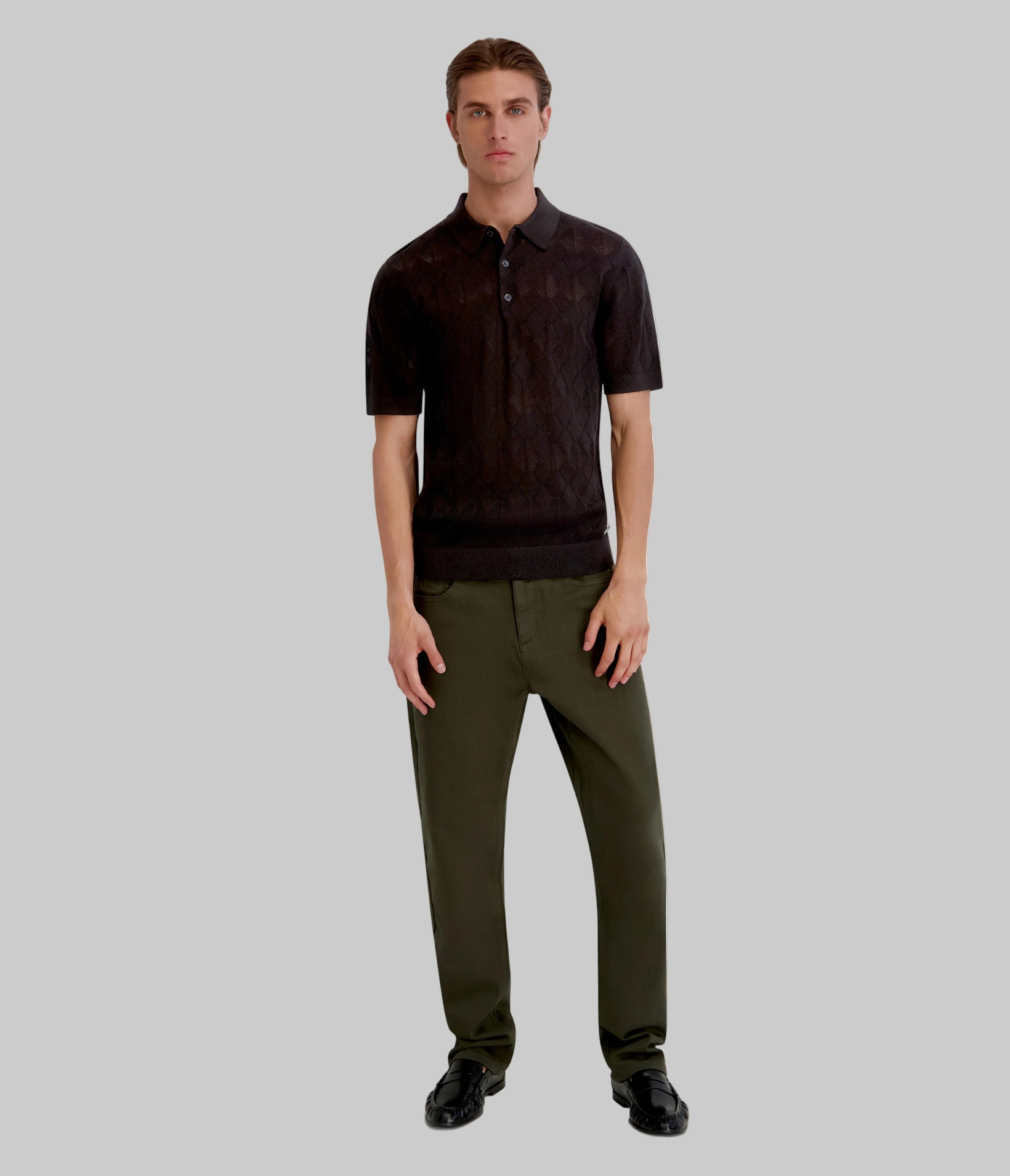 DIAMOND KNIT POLO VIEW 4 | KLP Promo Event