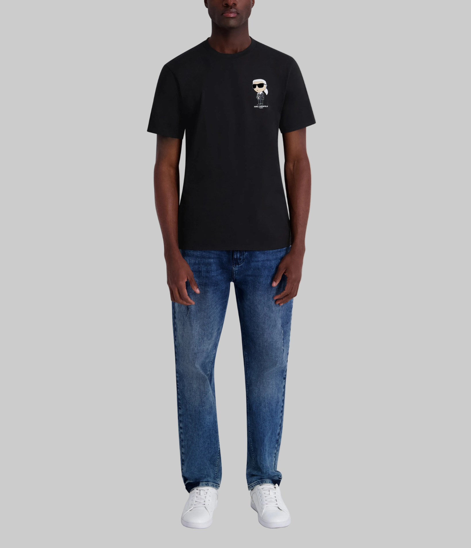 SMALL KARL CHARACTER TEE VIEW 4 | Gifts Under $50