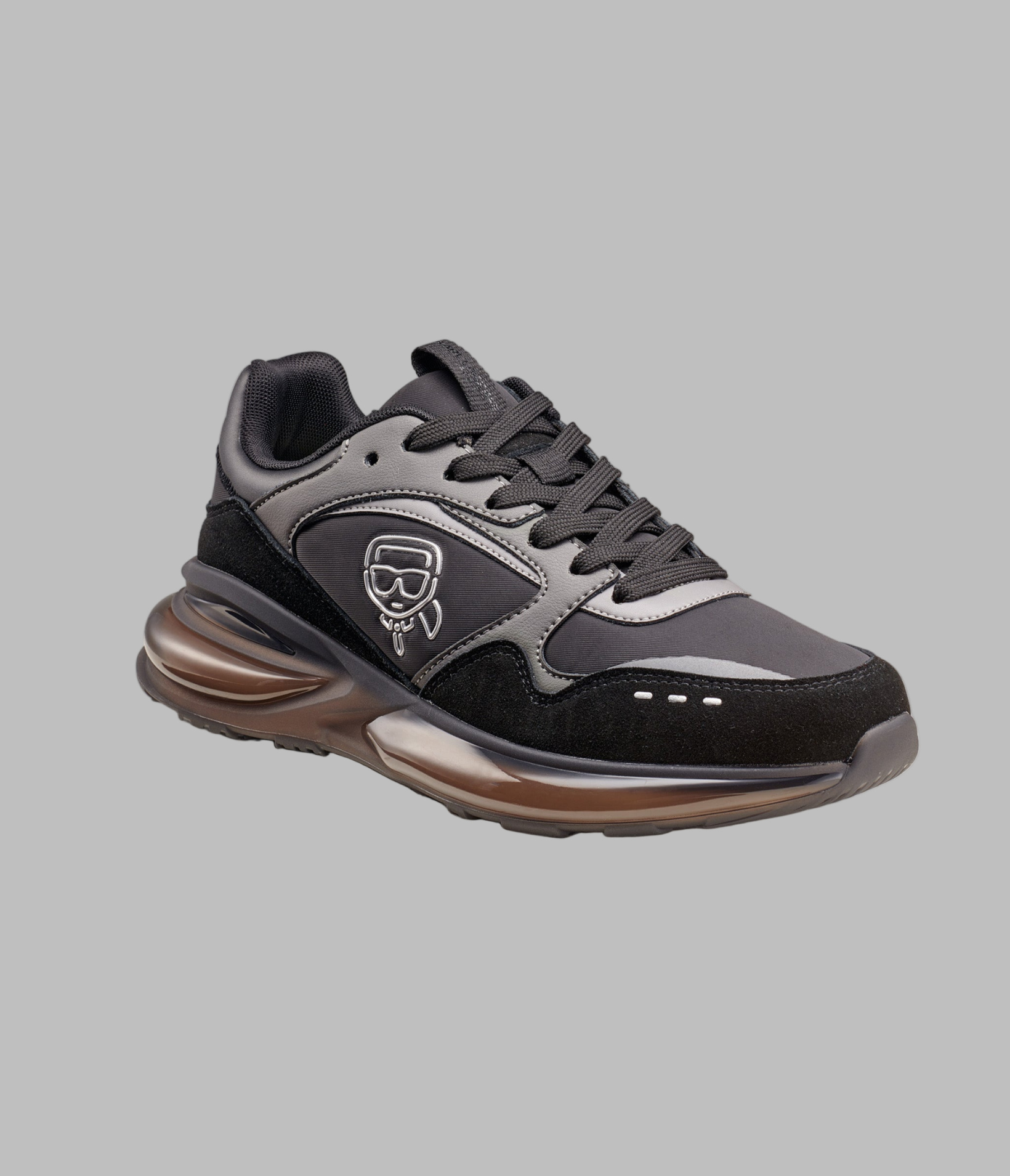 MIXED MEDIA RUNNER WITH KARL HEAD OUTLINE View 2 | KLP Promo Event