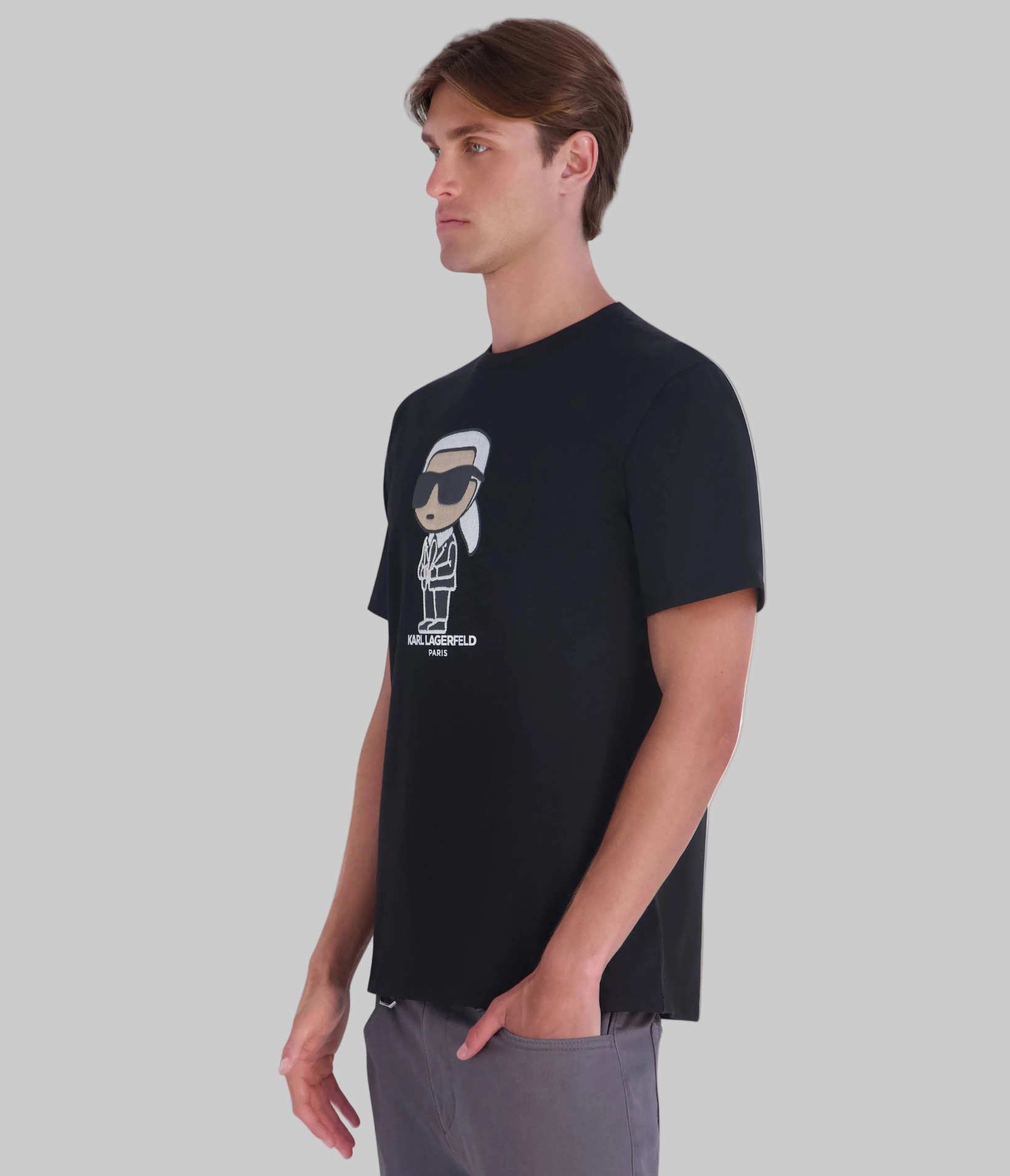 KARL IN STRIPE SUIT TEE VIEW 3