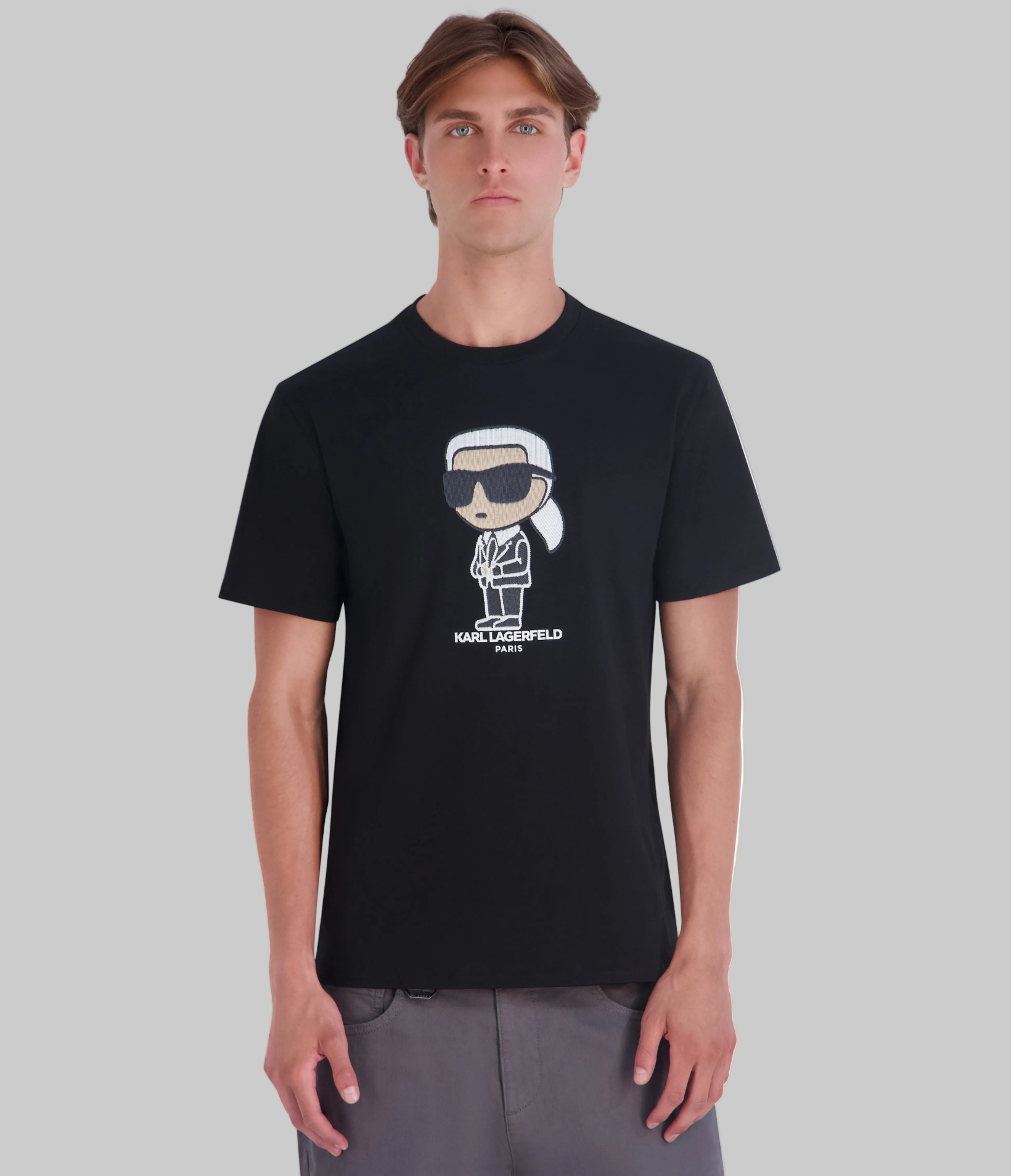 KARL IN STRIPE SUIT TEE VIEW 1