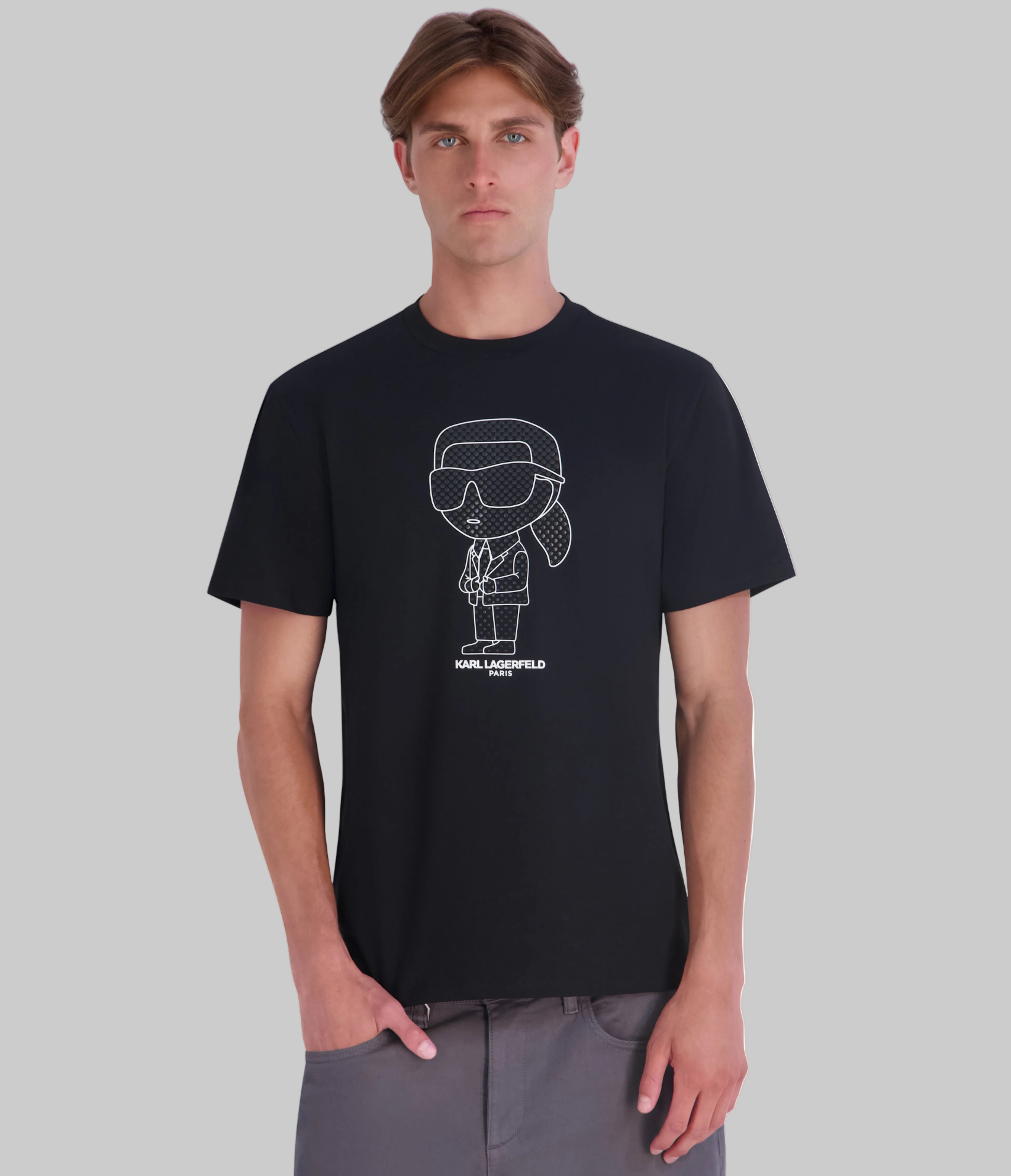 RUBBER KARL DOT TEE VIEW 1