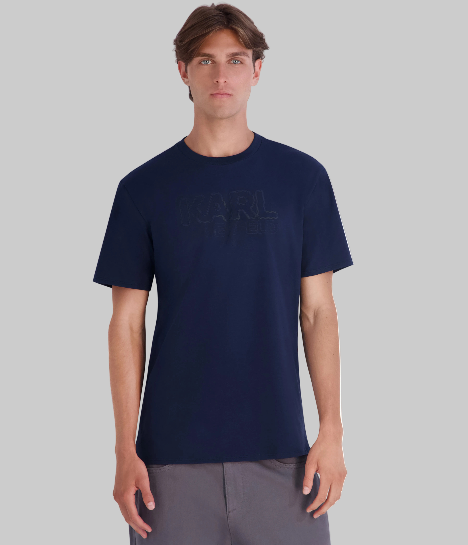 KARL CENTER LOGO TEE VIEW 1