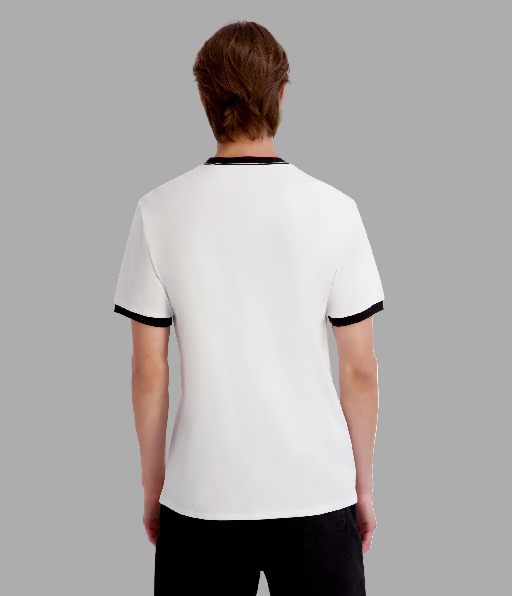 RUBBERIZED LOGO TEE View 2 | Styles Under $100
