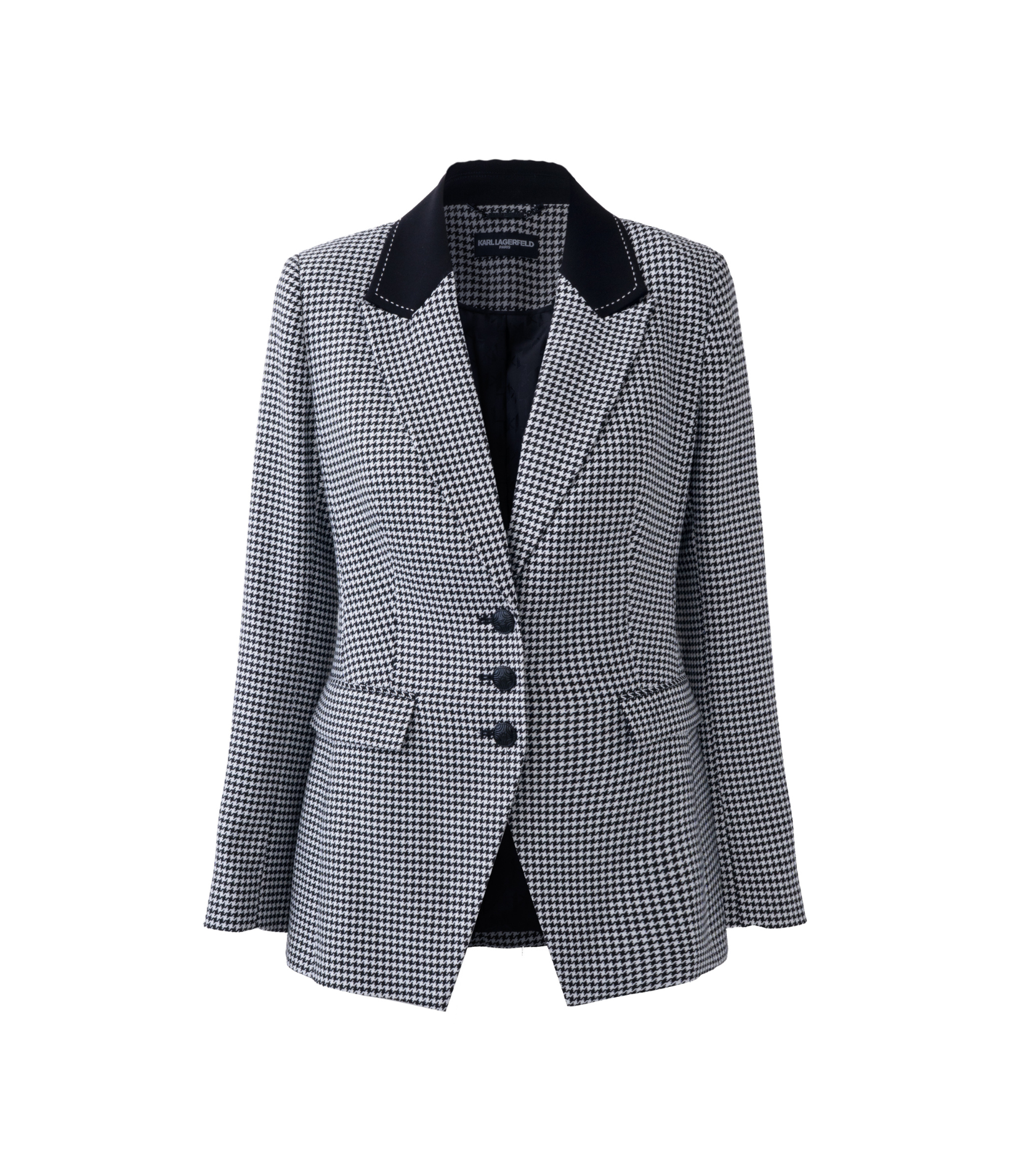 CO-ORD HOUSTOOTH CONTRAST LAPEL BLAZER View 2 | Products