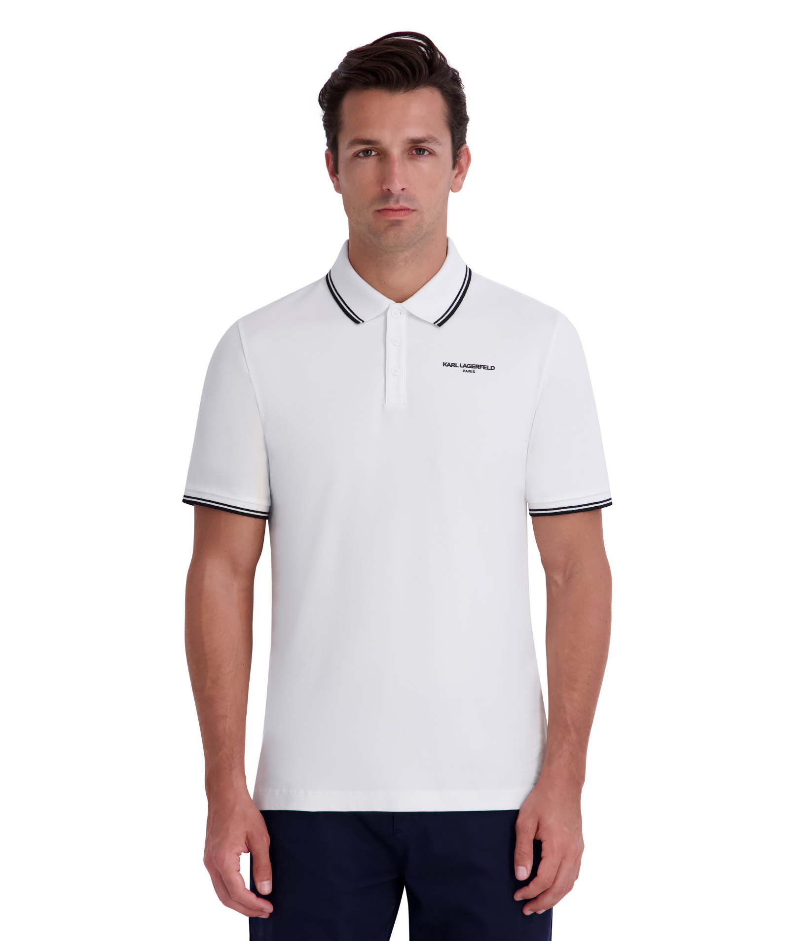CONTRAST COLLAR LOGO POLO VIEW 4 | New Men's Arrivals