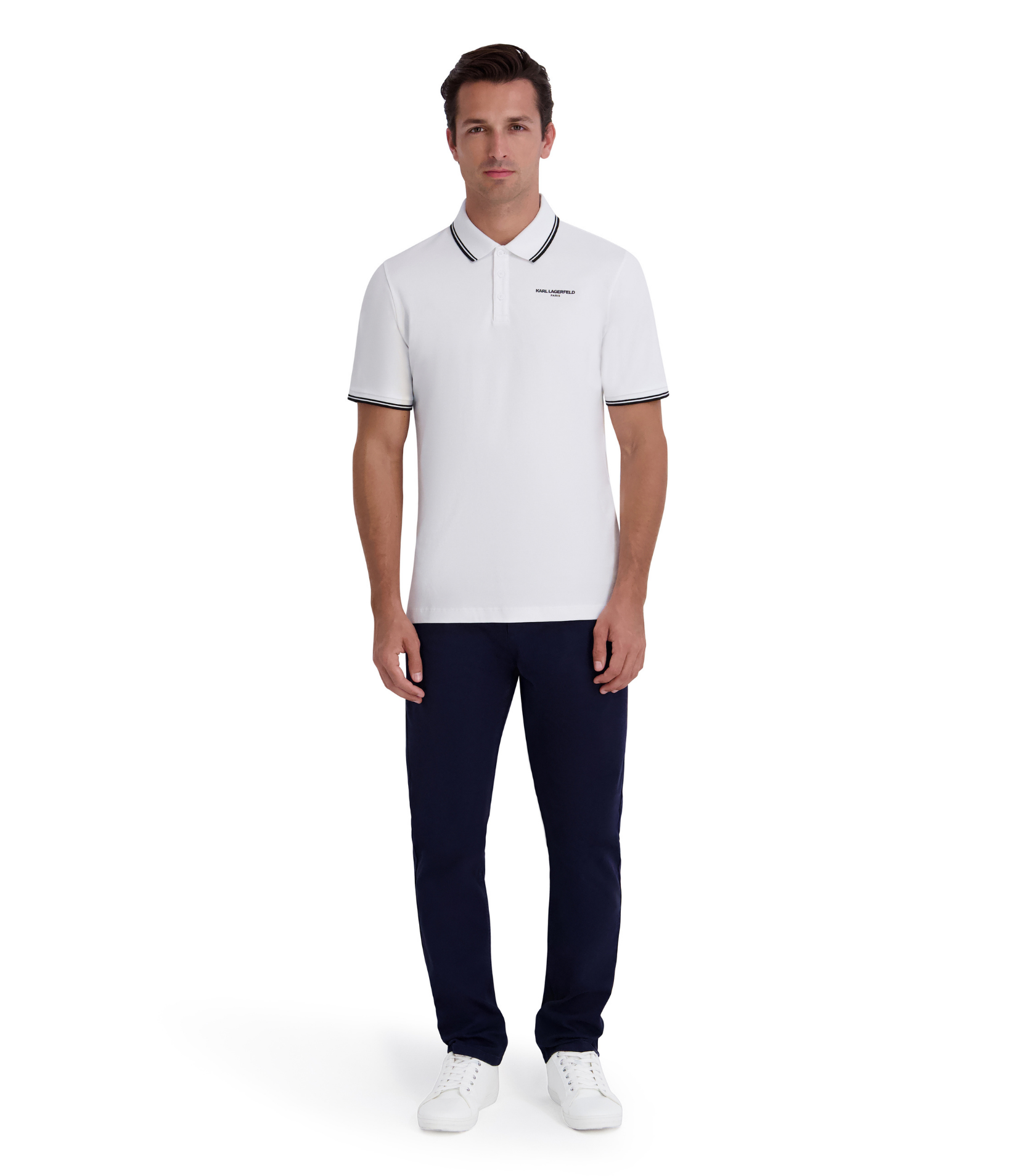 CONTRAST COLLAR LOGO POLO VIEW 5 | New Men's Arrivals