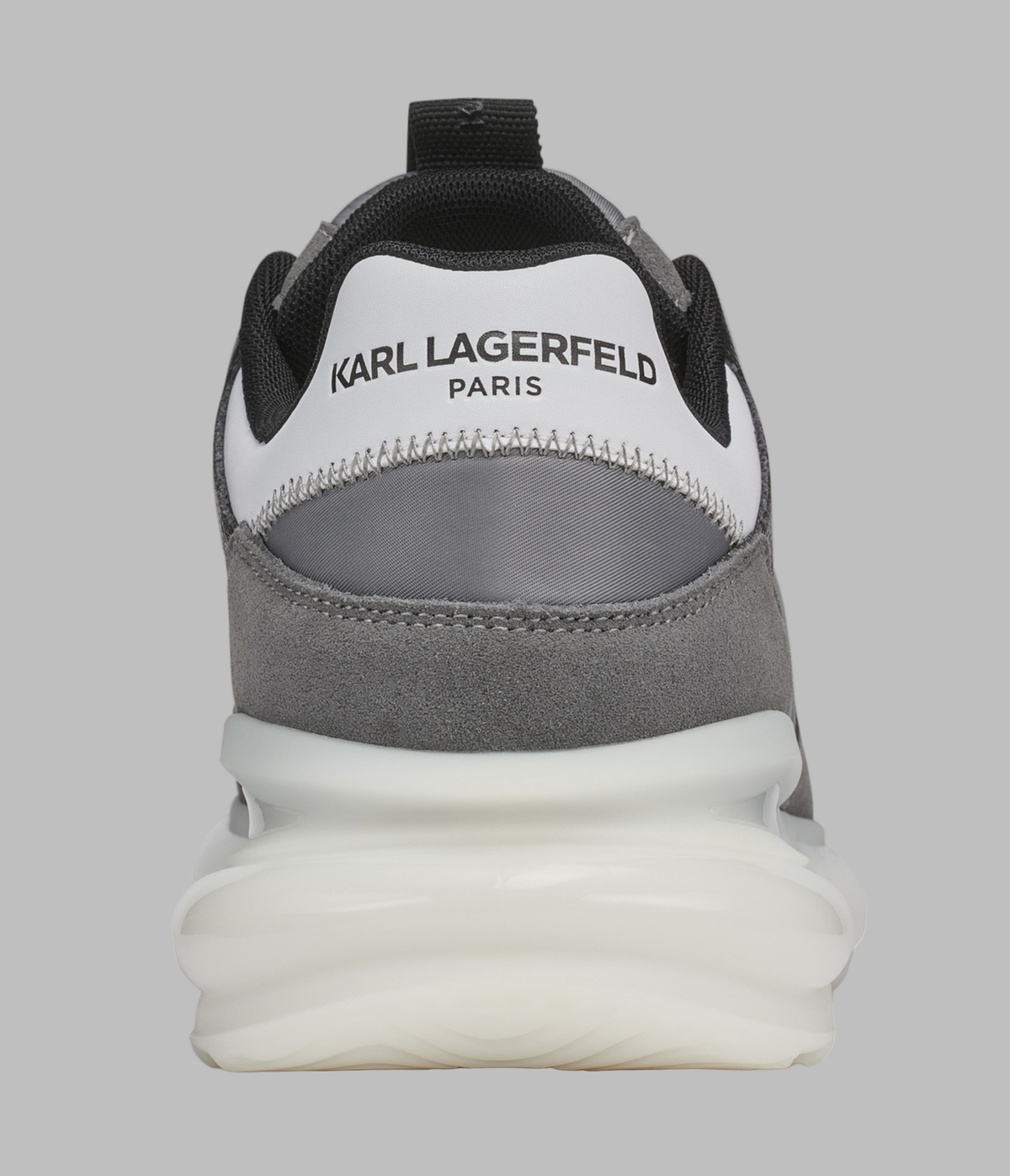 MIXED MEDIA RUNNER WITH KARL HEAD OUTLINE VIEW 3 | Men's Holiday Collection