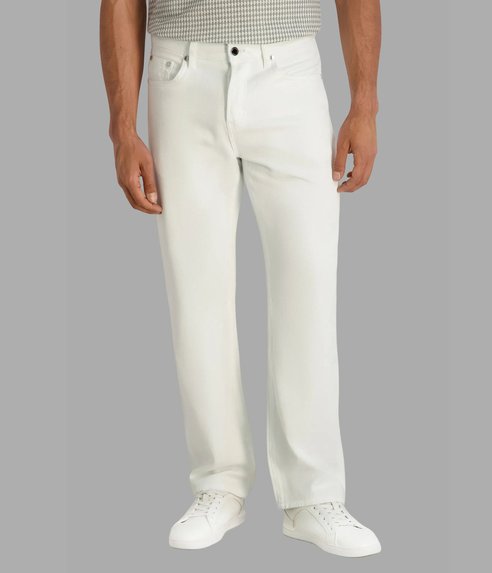 STRAIGHT FIT 5 POCKET JEAN View 1 | Men's Bottoms