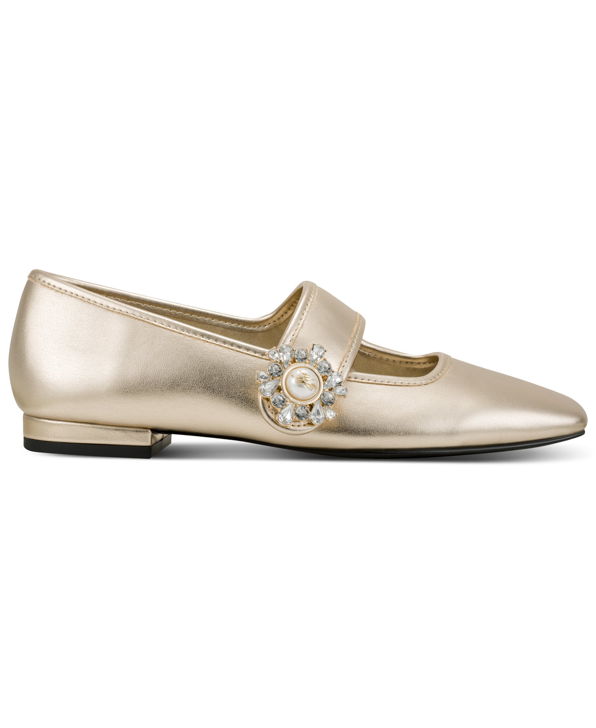 SABELLE METALLIC BALLET FLAT VIEW 1