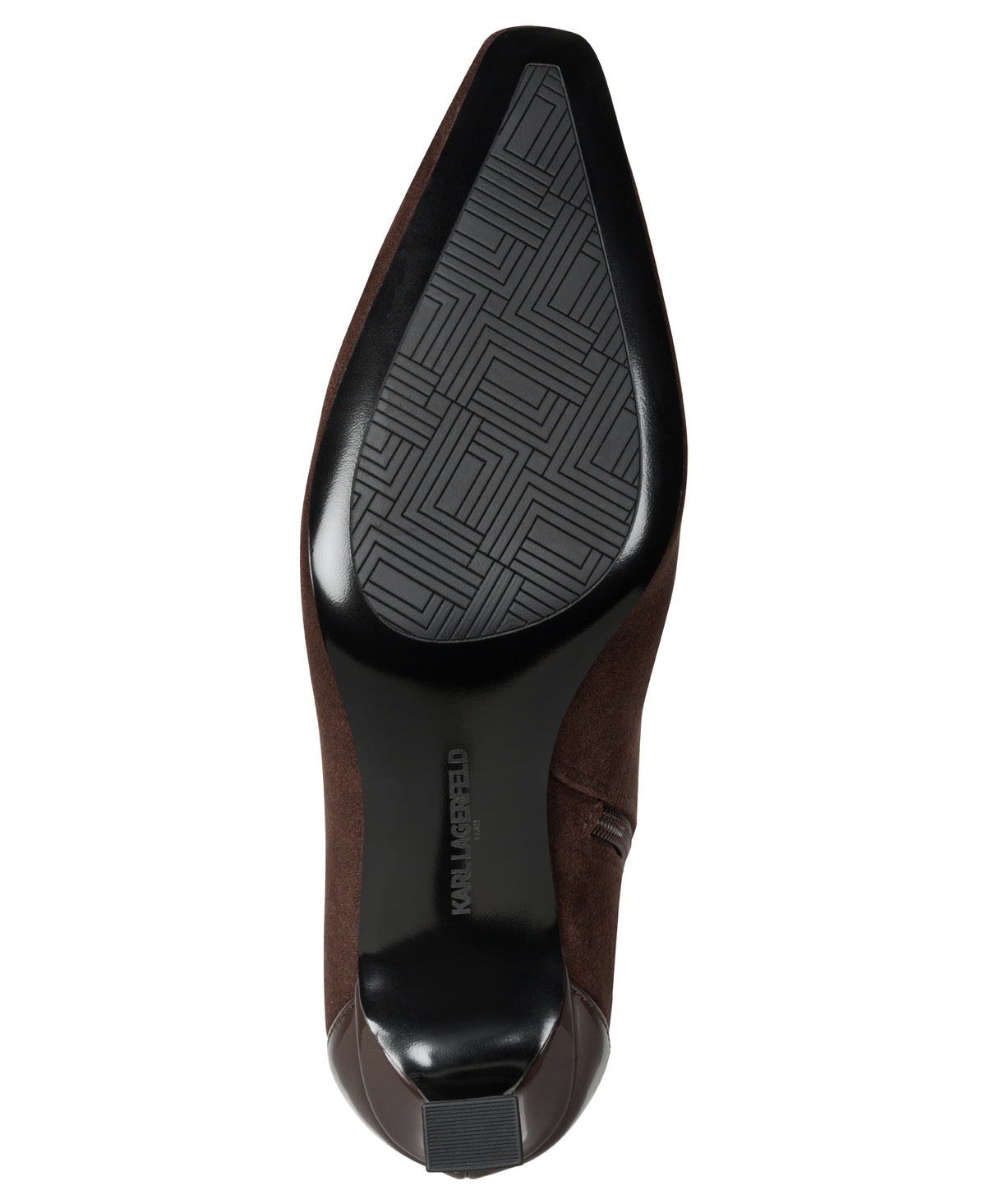 SHADOW LOGO STILETTO BOOTIE VIEW 5