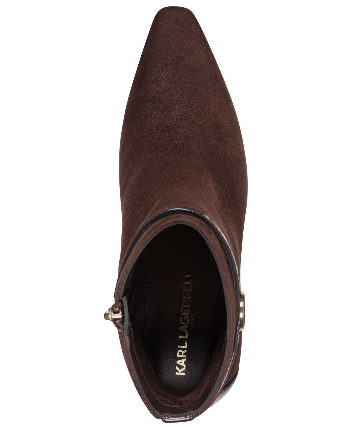 SHADOW LOGO STILETTO BOOTIE VIEW 4