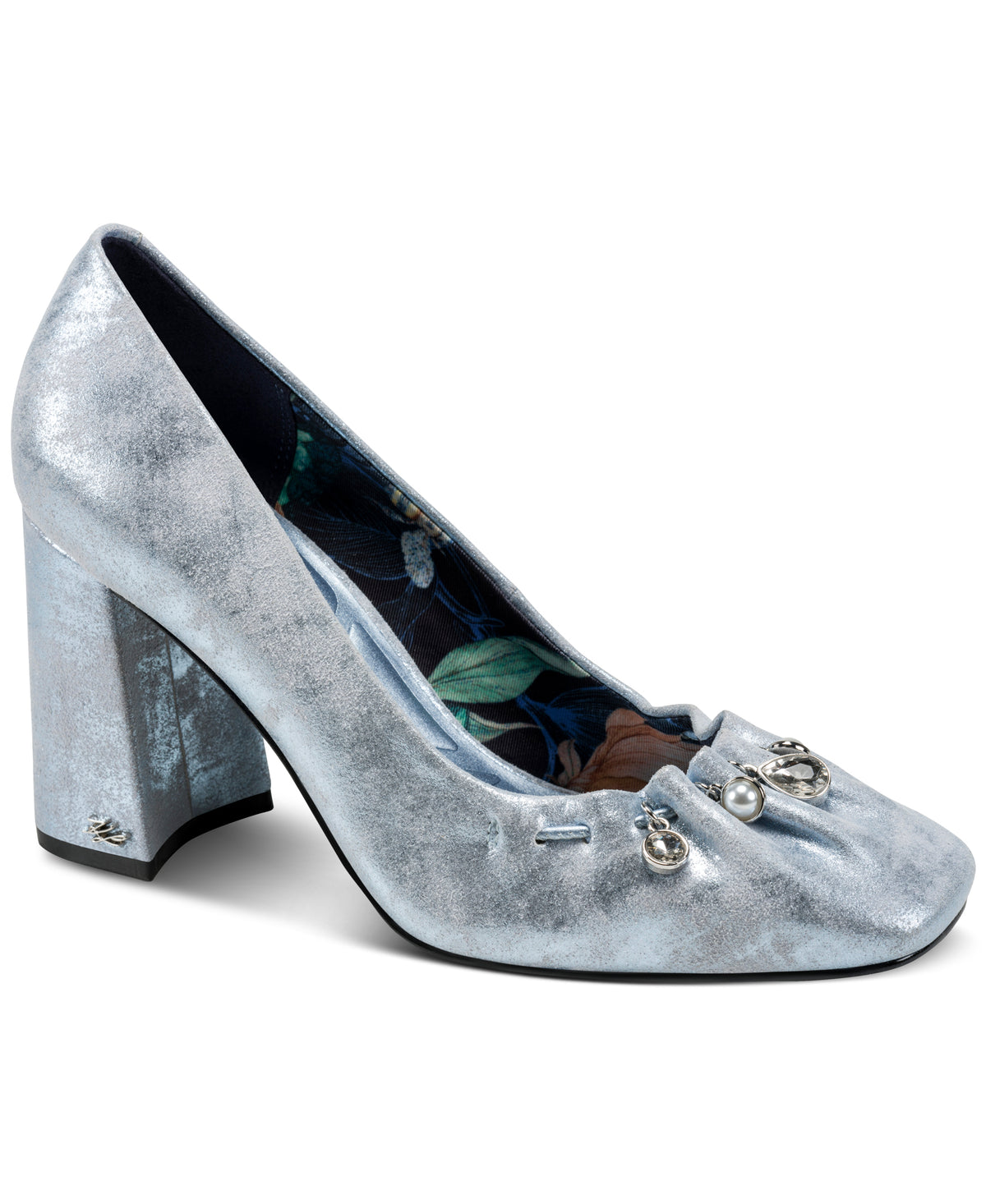 SYLVAINE MARBLE HIGH PUMP VIEW 2