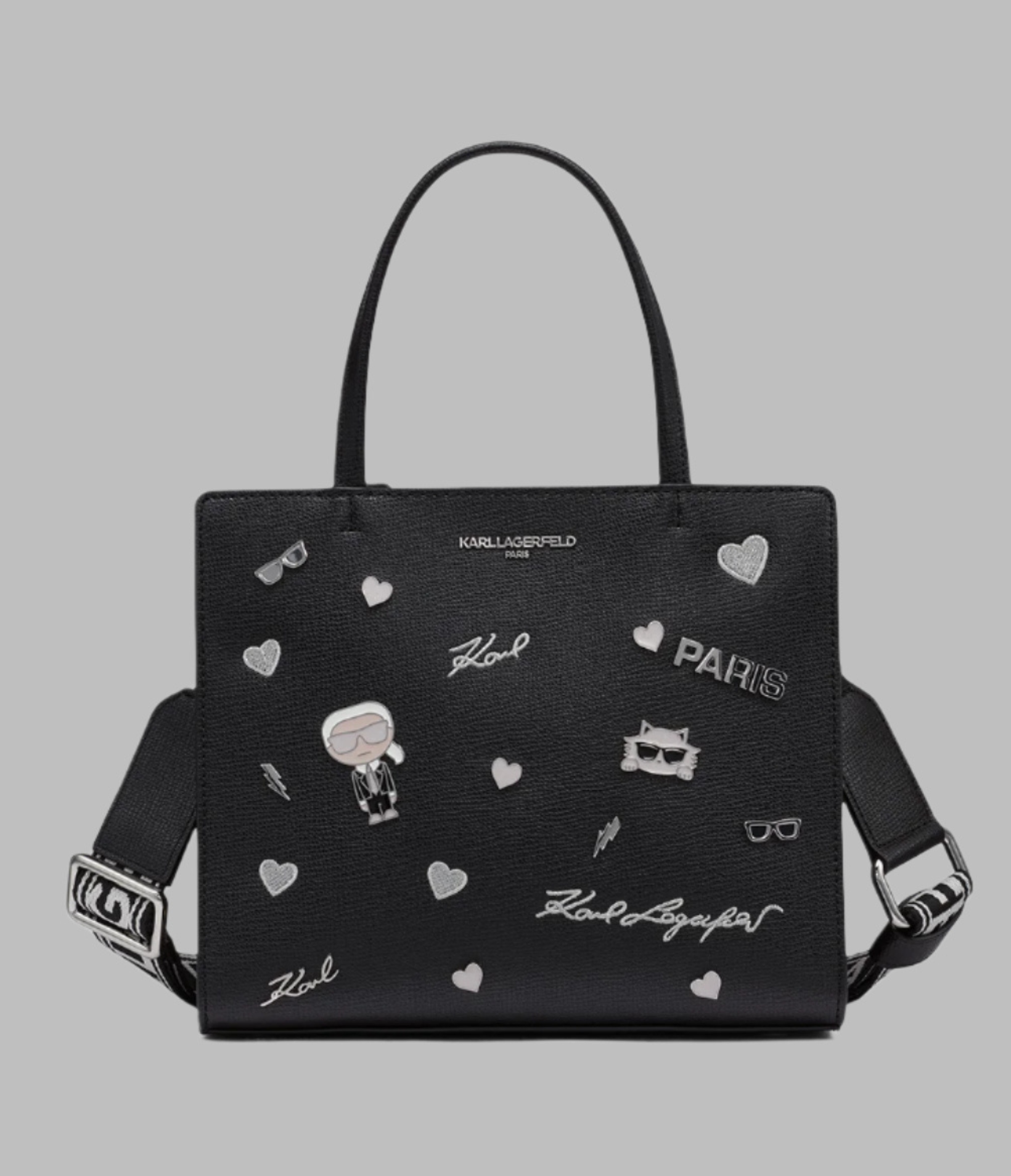 MAYBELLE SATCHEL WITH PINS VIEW 1