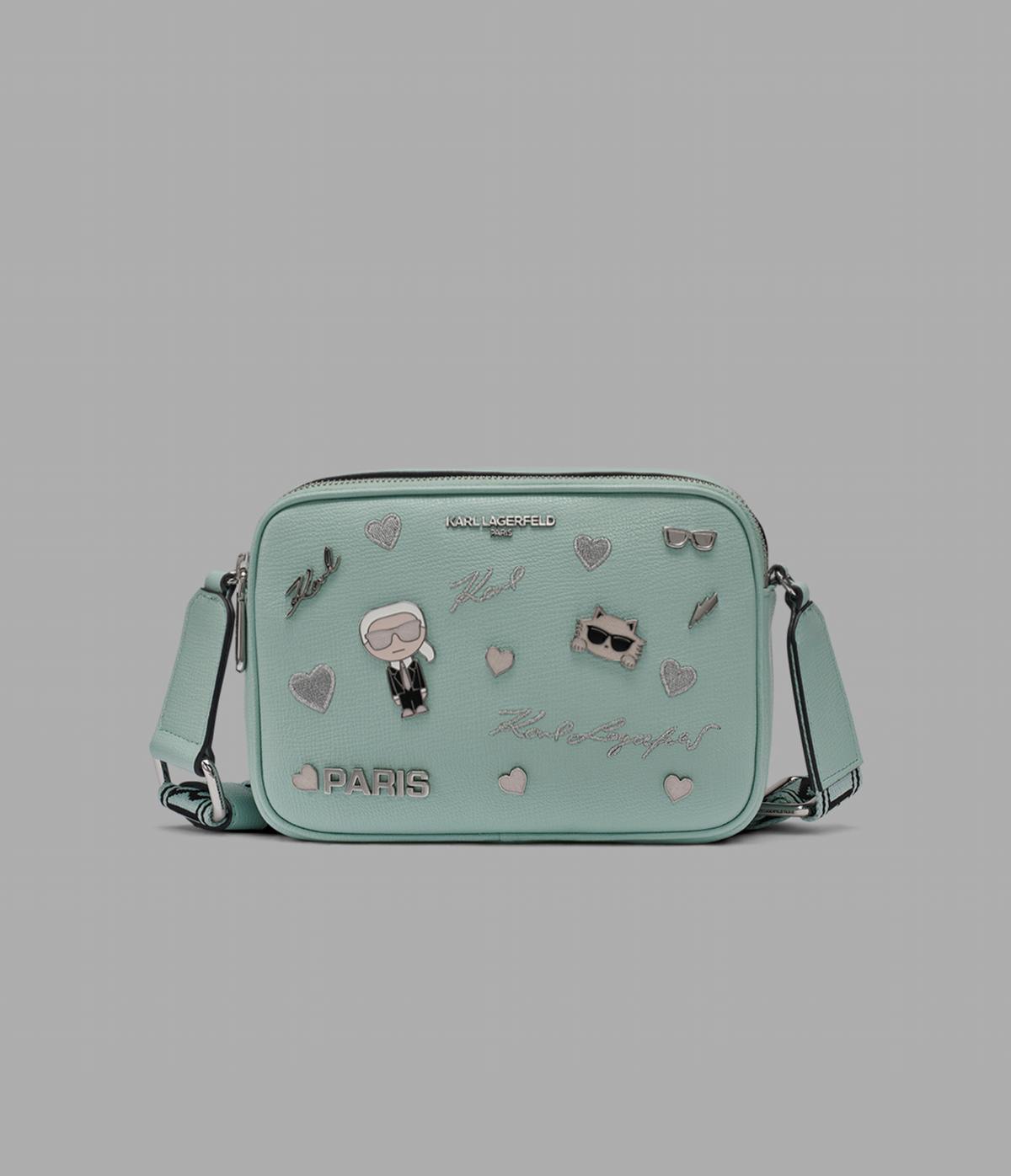 Maybelle Crossbody With Pins | Crossbodies & Satchels | Karl Lagerfeld ...