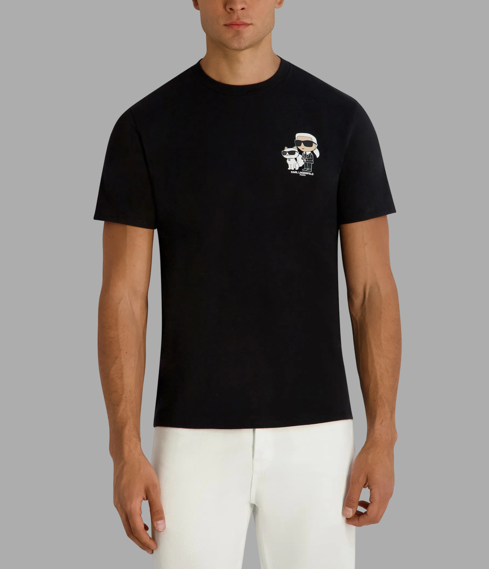 SMALL KARL AND CHOUPETTE TSHIRT View 1 | Men's Clothing