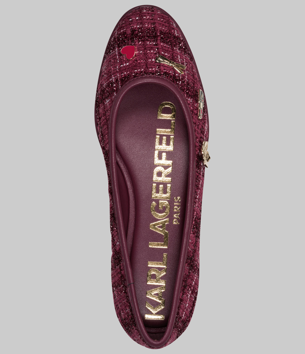 VADELLE TWEED PIN BALLET FLAT VIEW 4 | Women's Shoes Sale