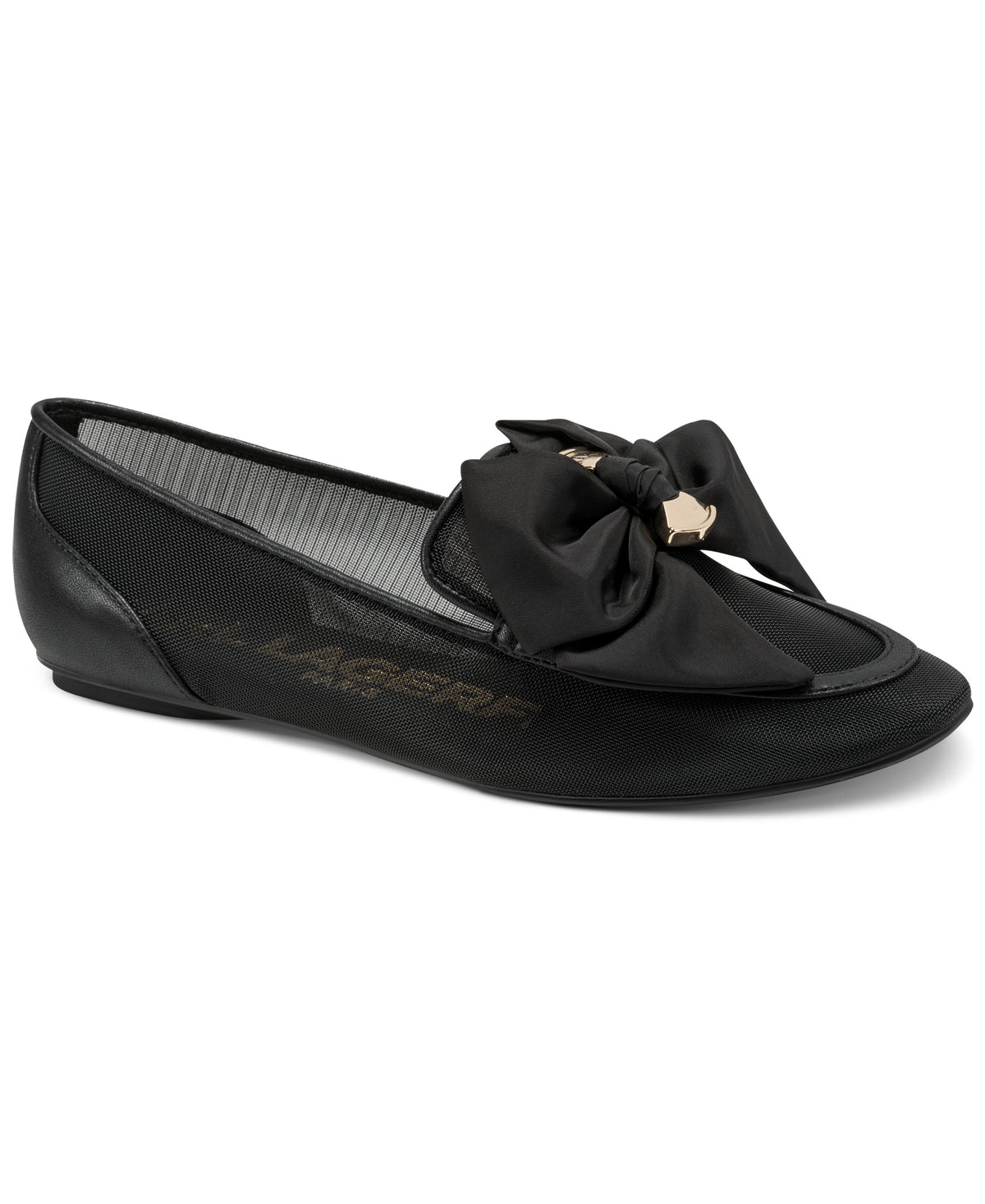 VASILISA MESH BOW LOAFER View 2 | Women's Flats & Loafers