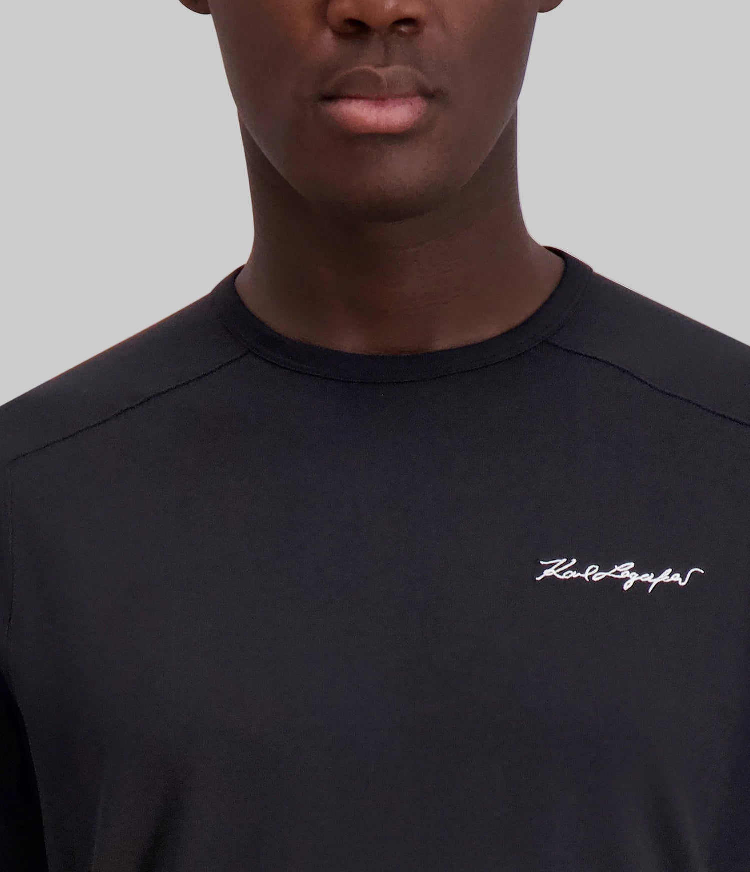 KARL LAGERFELD LOGO TEE VIEW 5 | Men's Tees & Polos