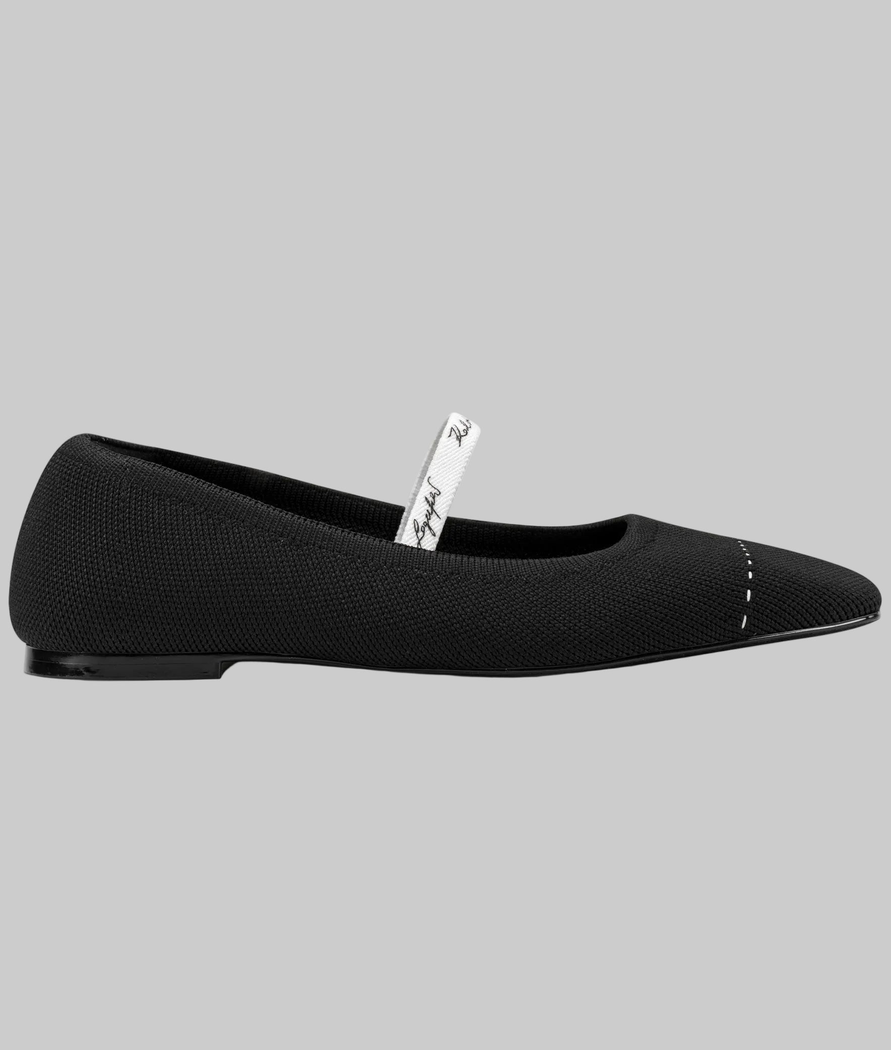 Zailey Two Tone Mary Jane Flat | Flats & Loafers | Karl Lagerfeld
